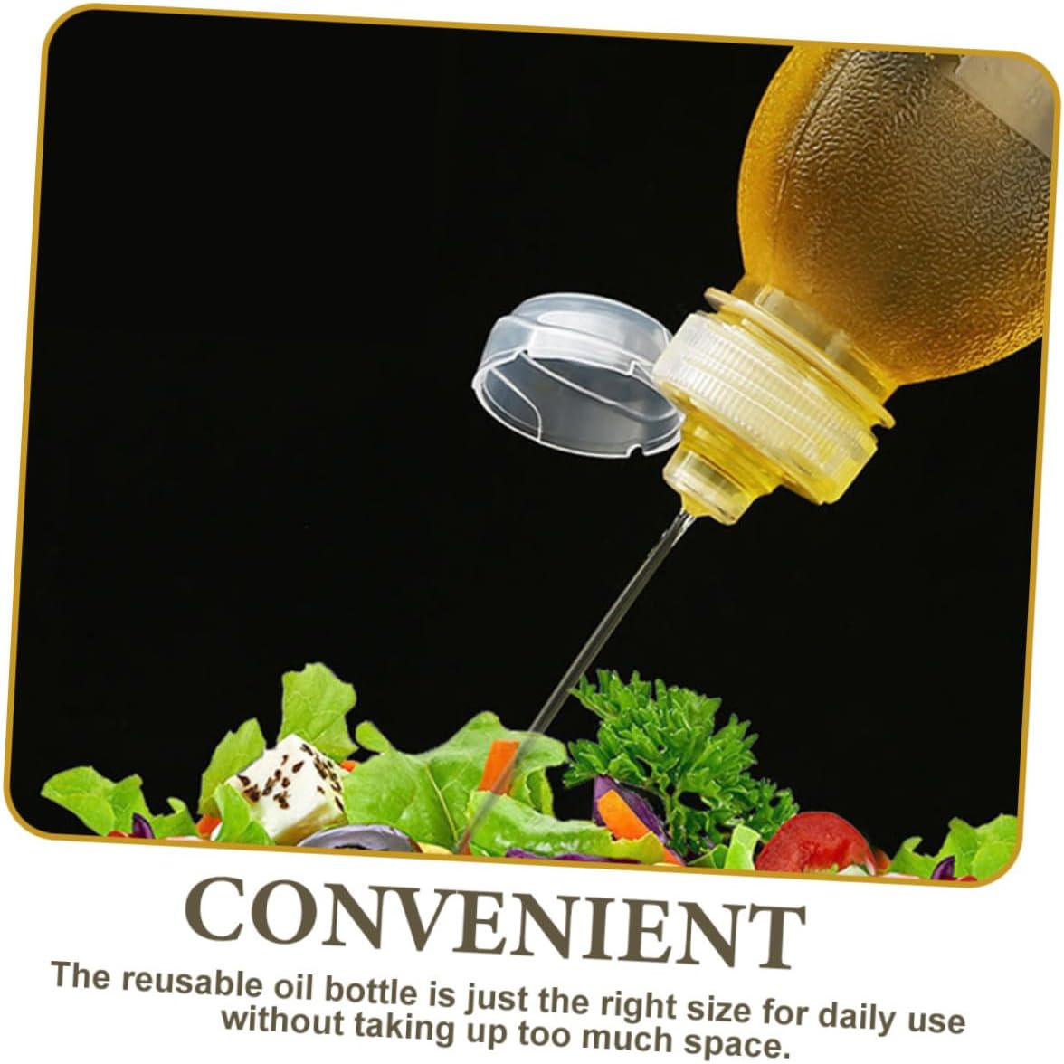 4-Piece Multi-Use Oil Condiment Dispenser Set