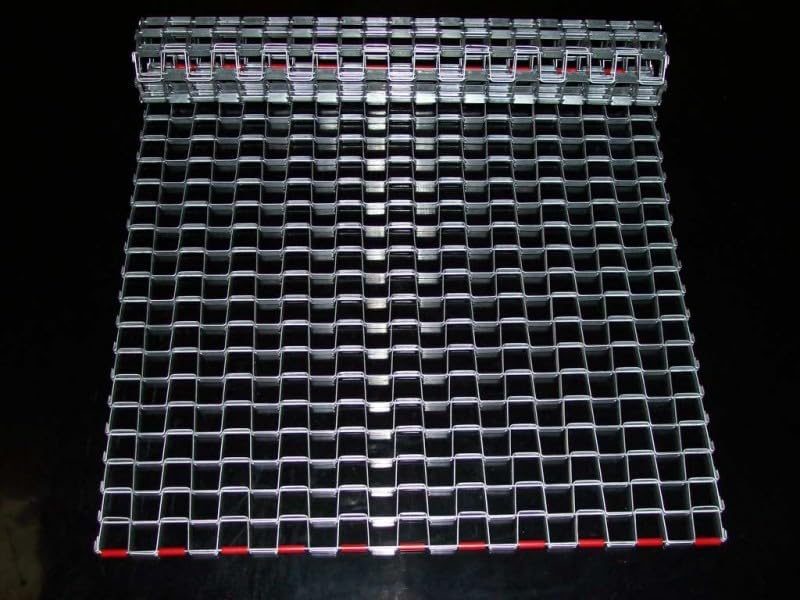 Silver Steel Link Mat - Durable Kitchen Mat