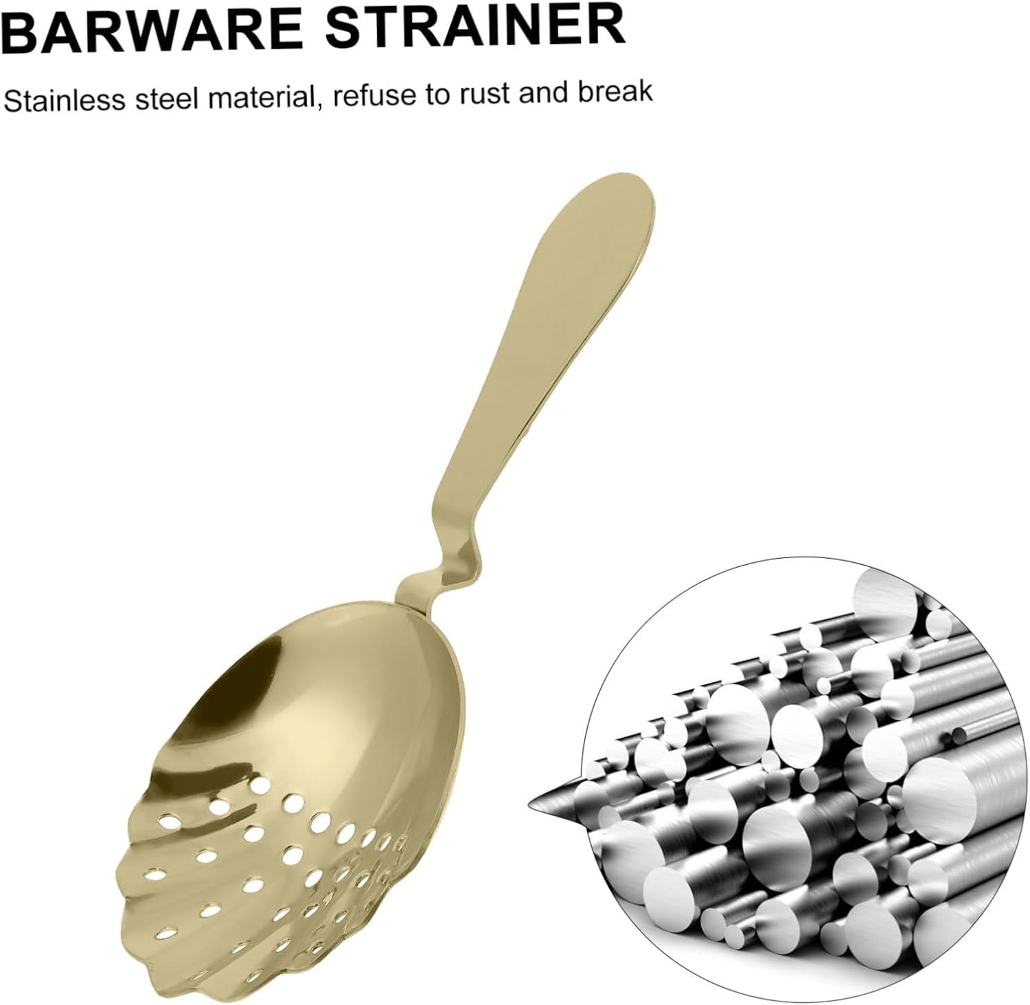 Zerodeko Ice Strainer -Professional Bartenders Tool