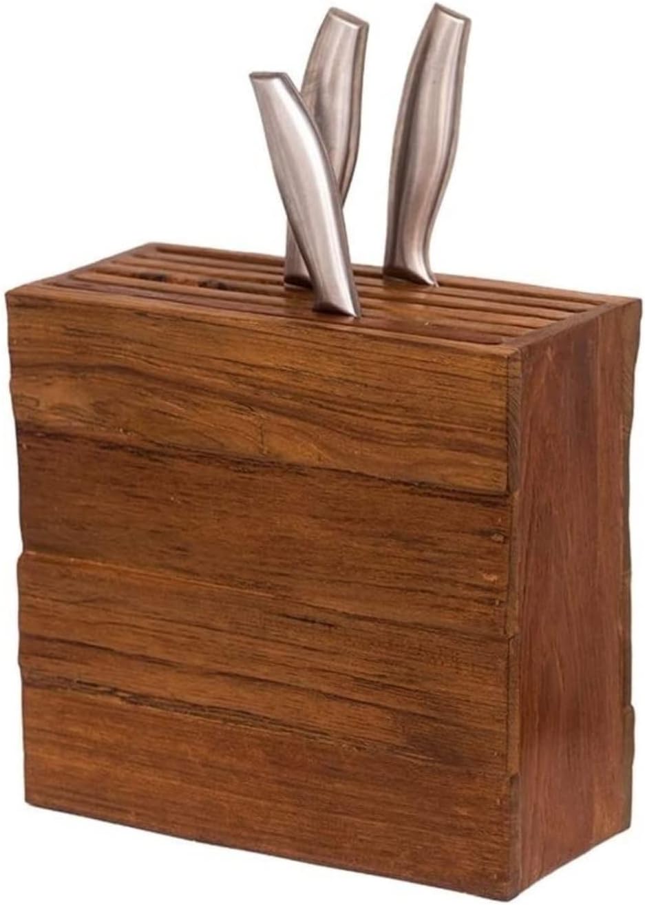 Contemporary Solid Wood Knife Holder