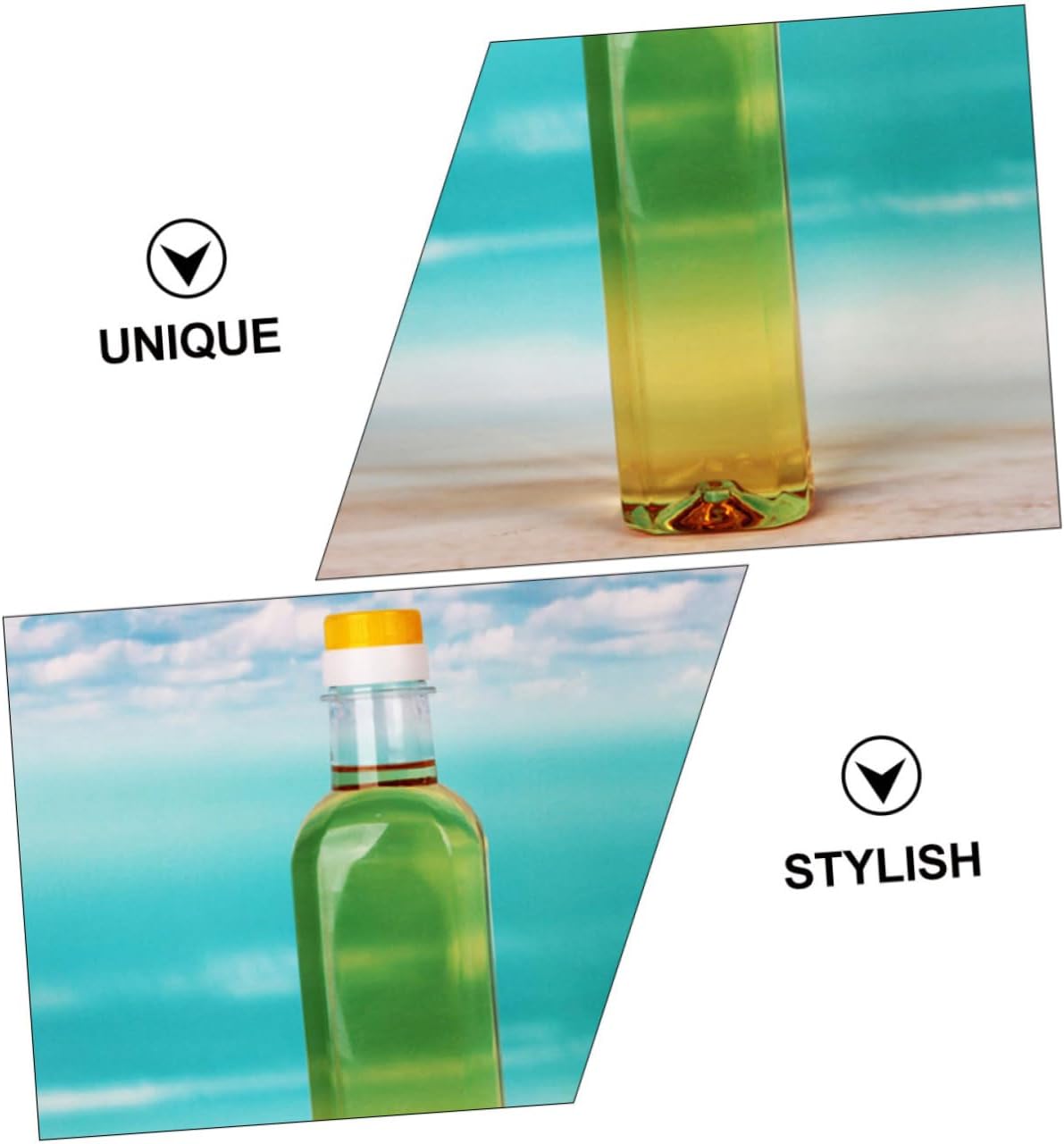 HOLIDYOYO 500ml Kitchen Oil Dispenser Bottles Set of 6