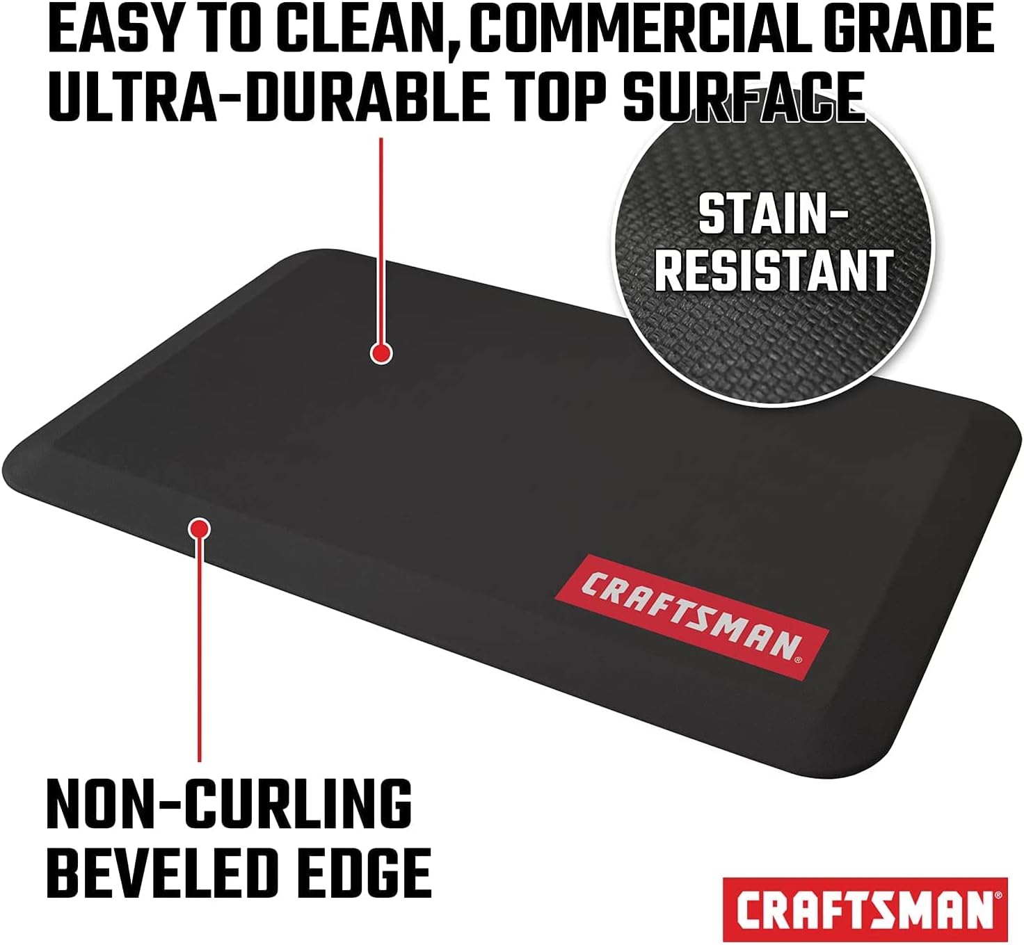 GelPro Commercial Grade garage mat - Durable non-slip for garage use