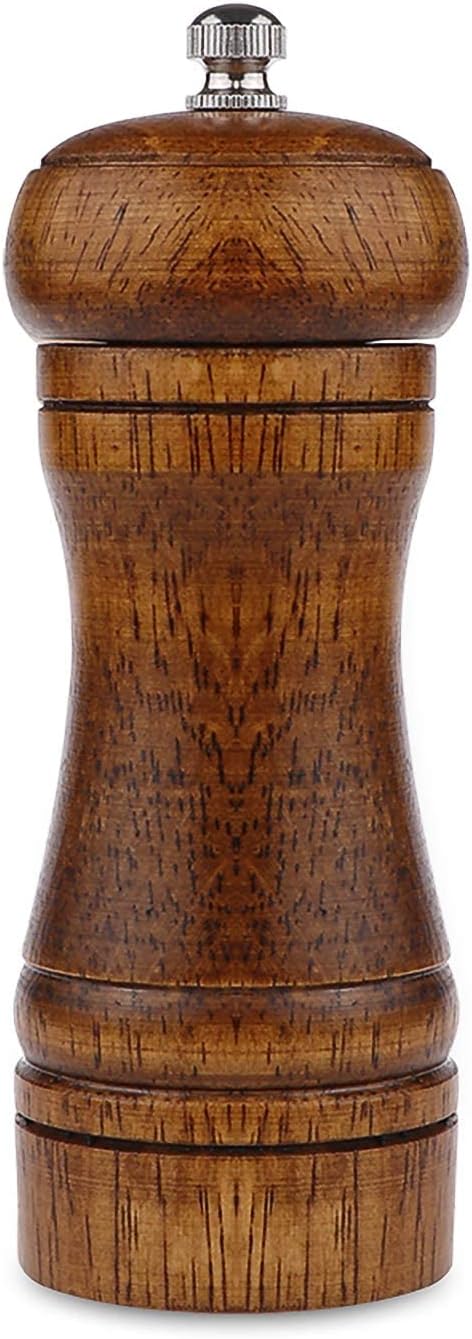 Powstro 5-inch Adjustable Ceramic Pepper Grinder