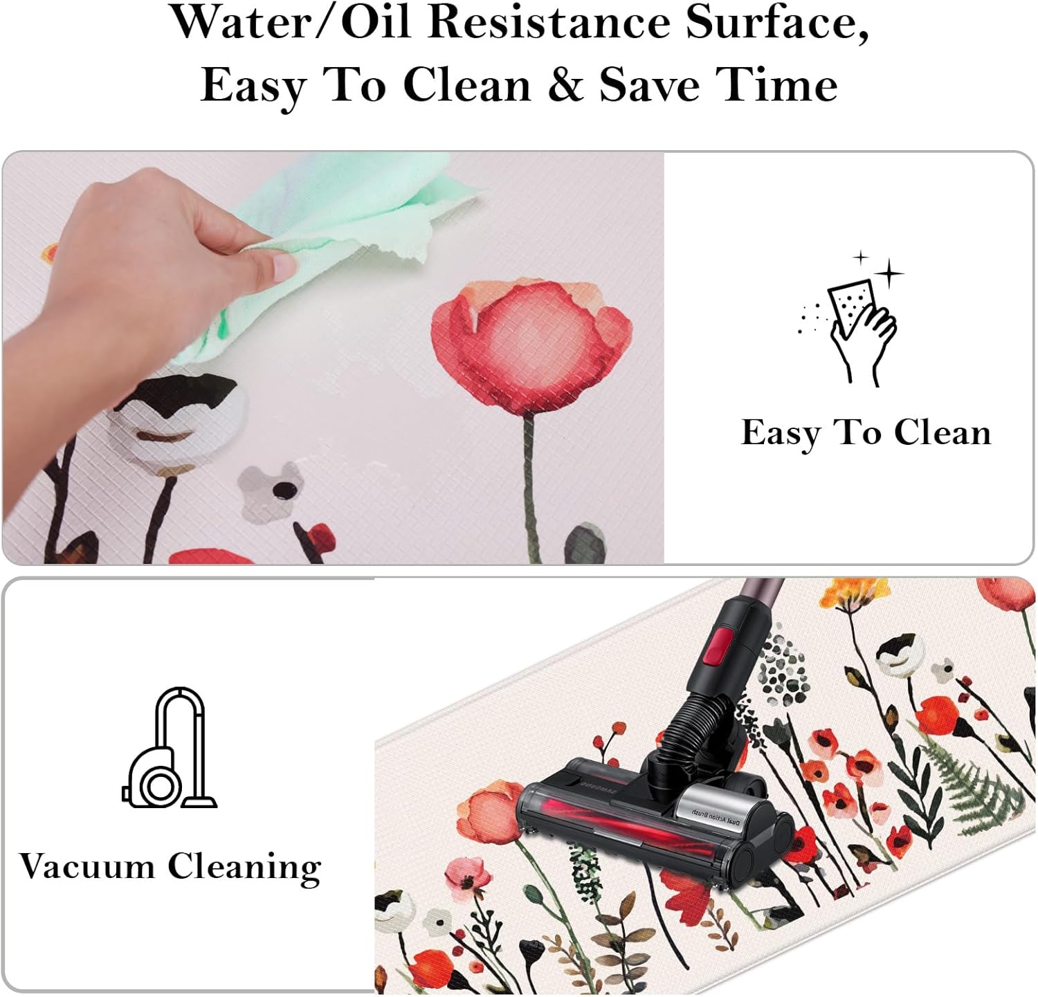 Colorful Kitchen Mat Set