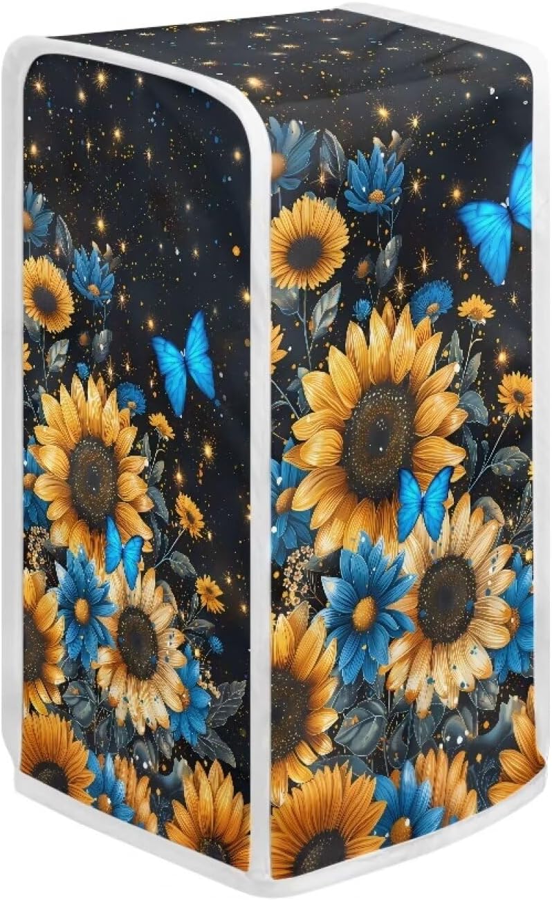 Sunflower Butterfly Can Opener Cover