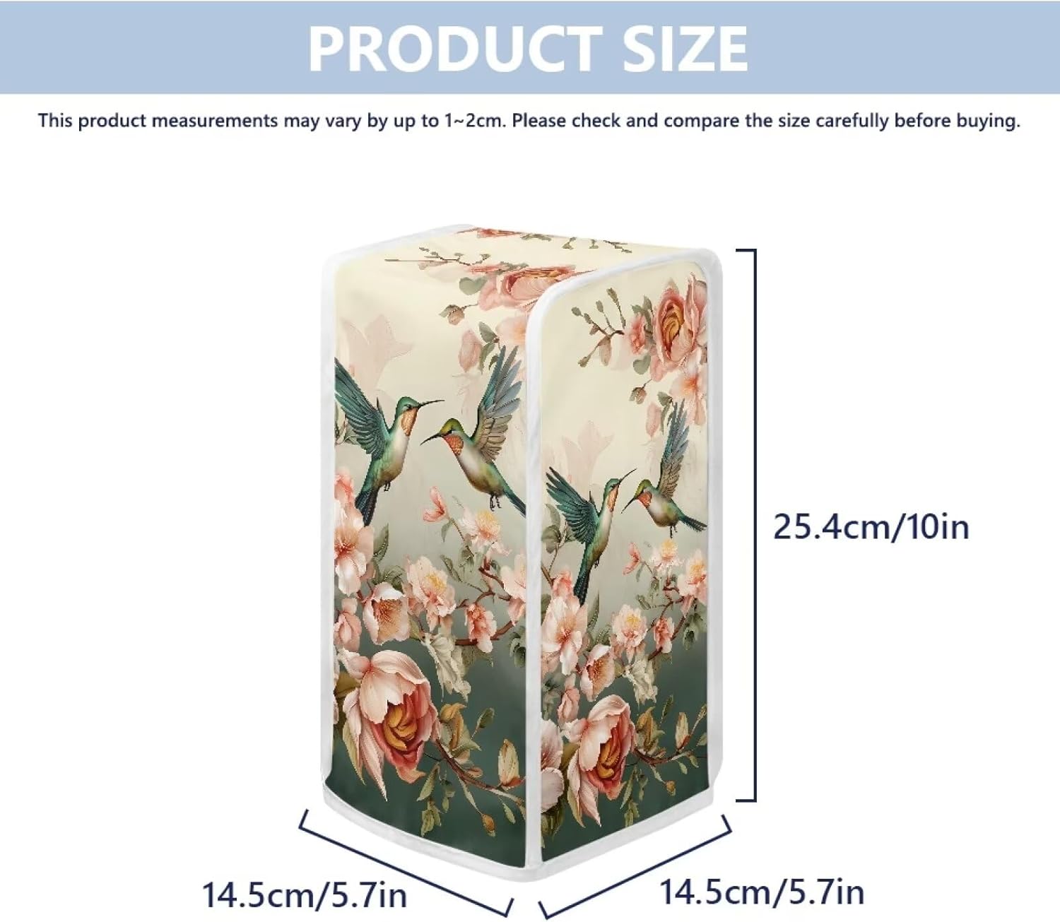 Todiyaddu Floral Hummingbird Can Opener Cover