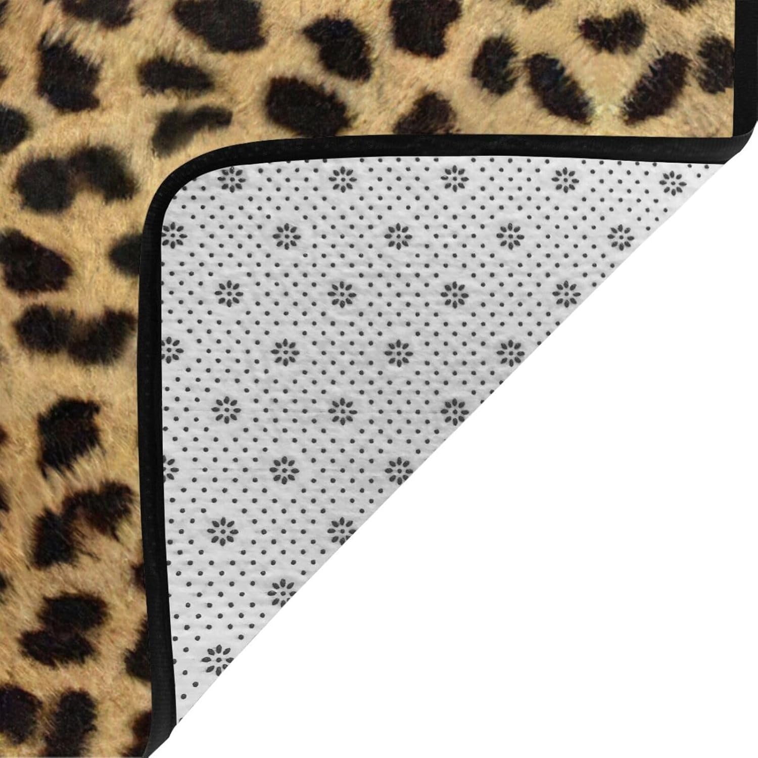 Leopard Animal Print Non-Slip Floor Mat