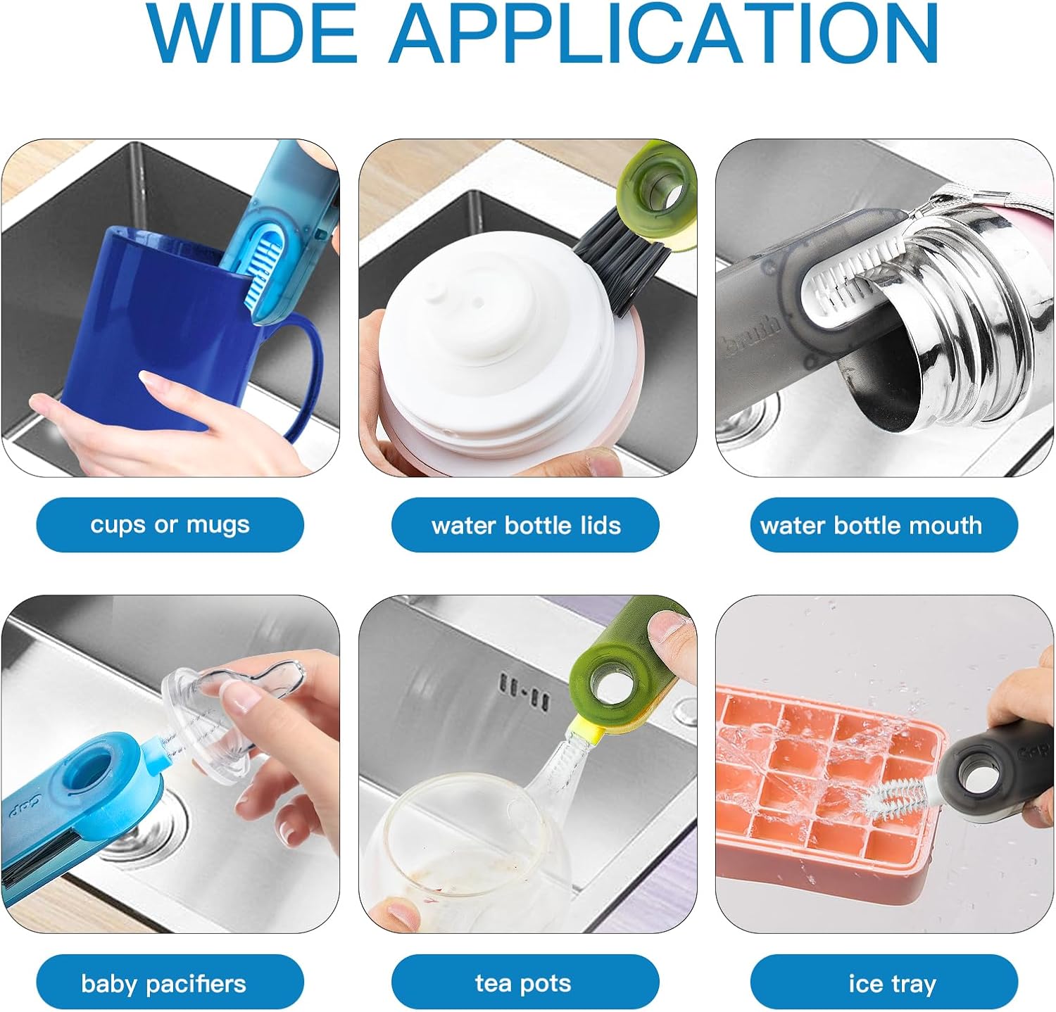 3-in-1 Kitchen Cleaning Brush