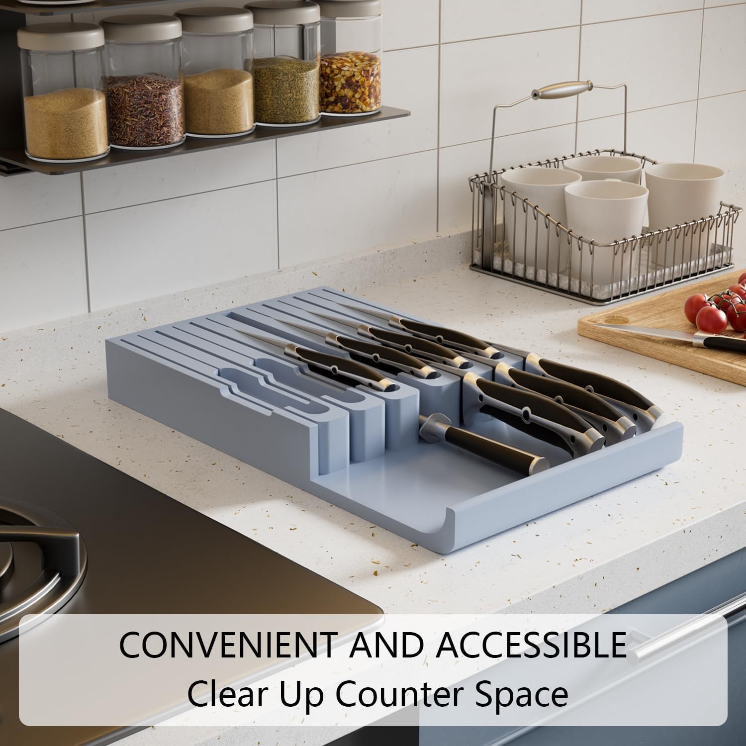 Full-Knife Organizer for Your Kitchen