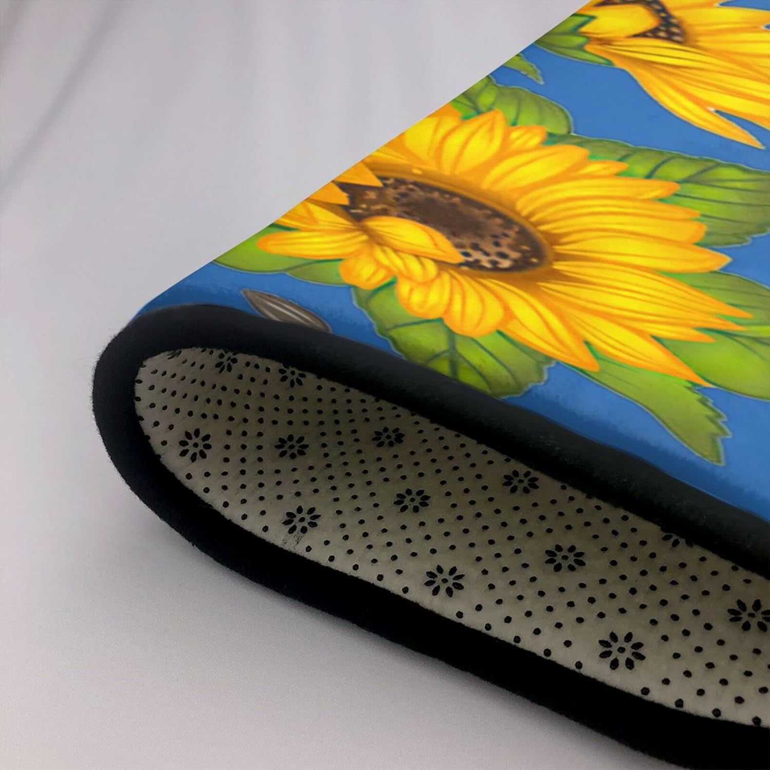 Sunflower Non-Slip Floor Mat - Home Kitchen