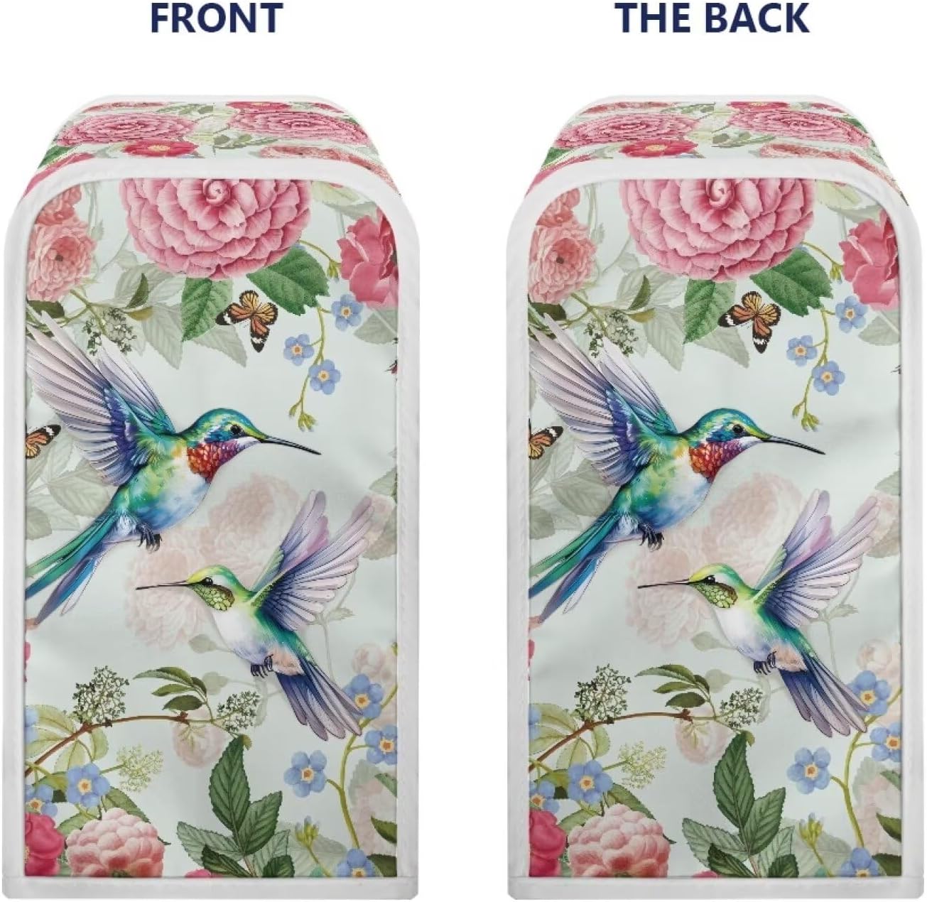 Floral Hummingbird Electric Can Opener Cover White Kitchen inadvertently perfect