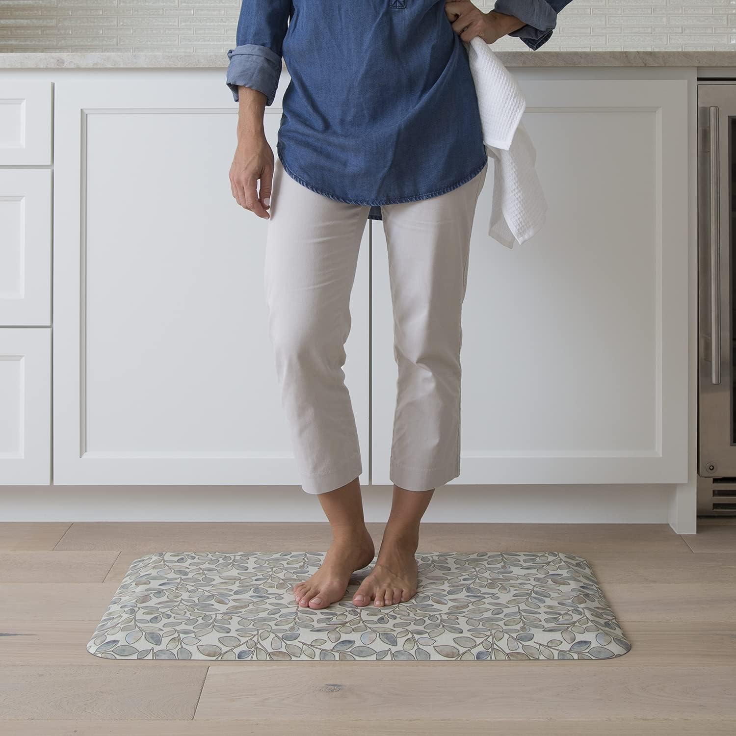 GelPro Designer Comfort 34 inch thick anti-fatigue kitchen floor mat