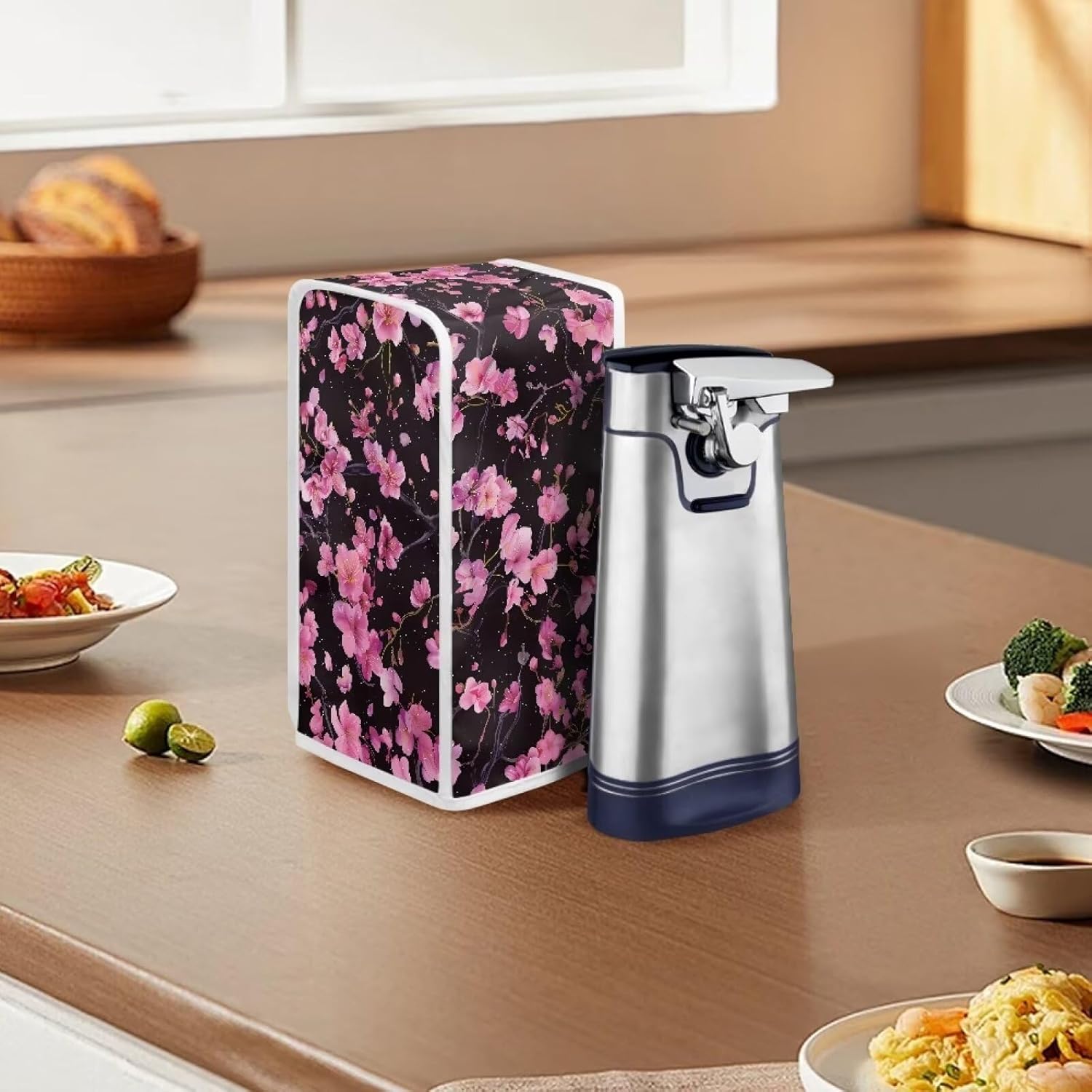 Cherry Blossom Can Opener Cover