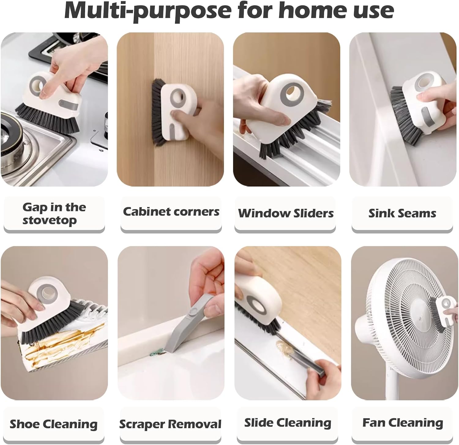 2-in-1 Crevice Cleaning Brush forWindows Kitchens