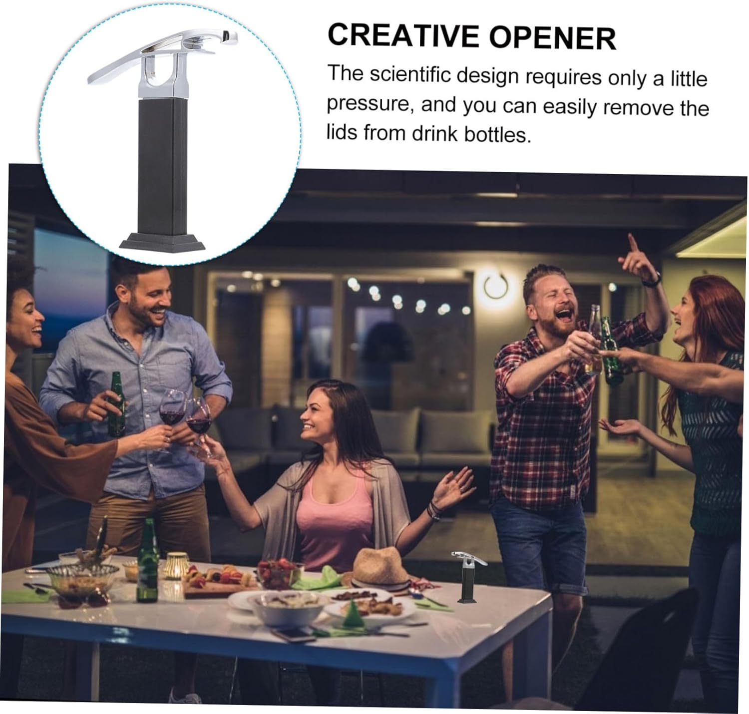 Bottle and Cork Opener