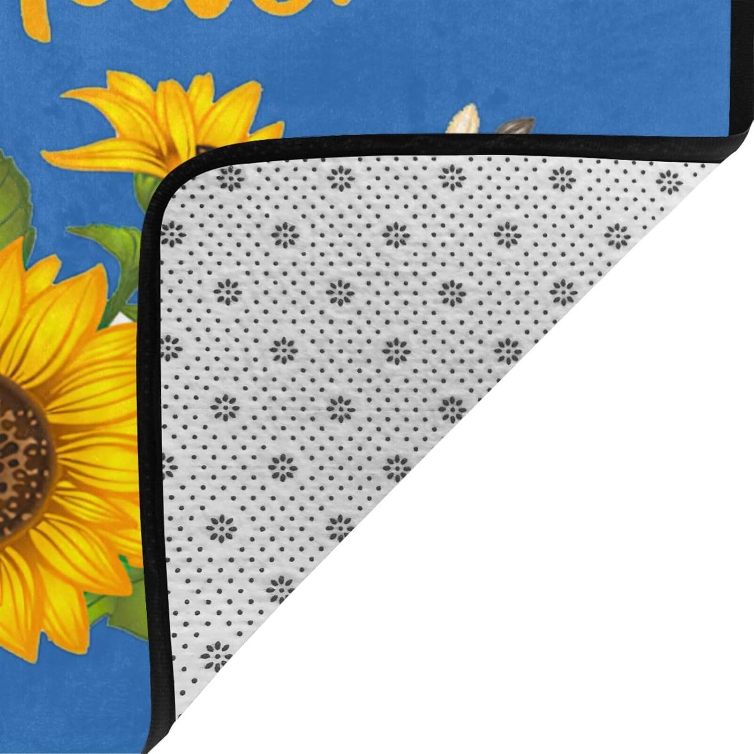 Sunflower Non-Slip Floor Mat - Home Kitchen