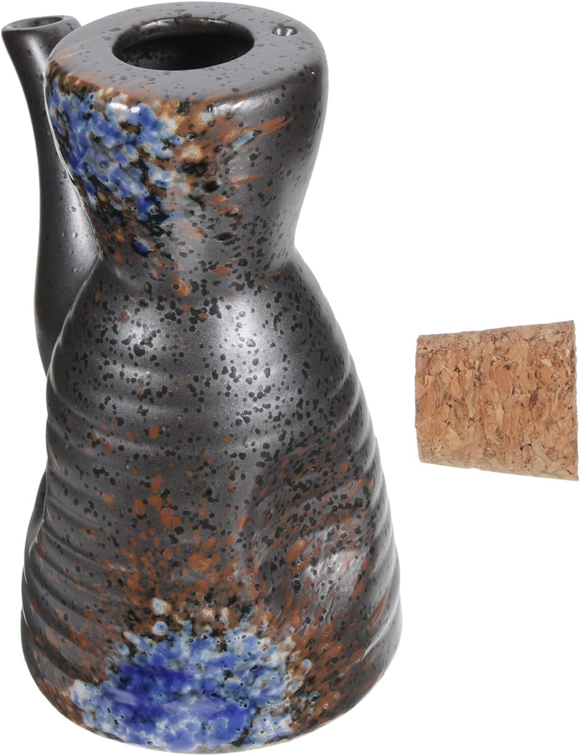 CALLARON Japanese Style Ceramic Vinegar Soy Sauce Bottle