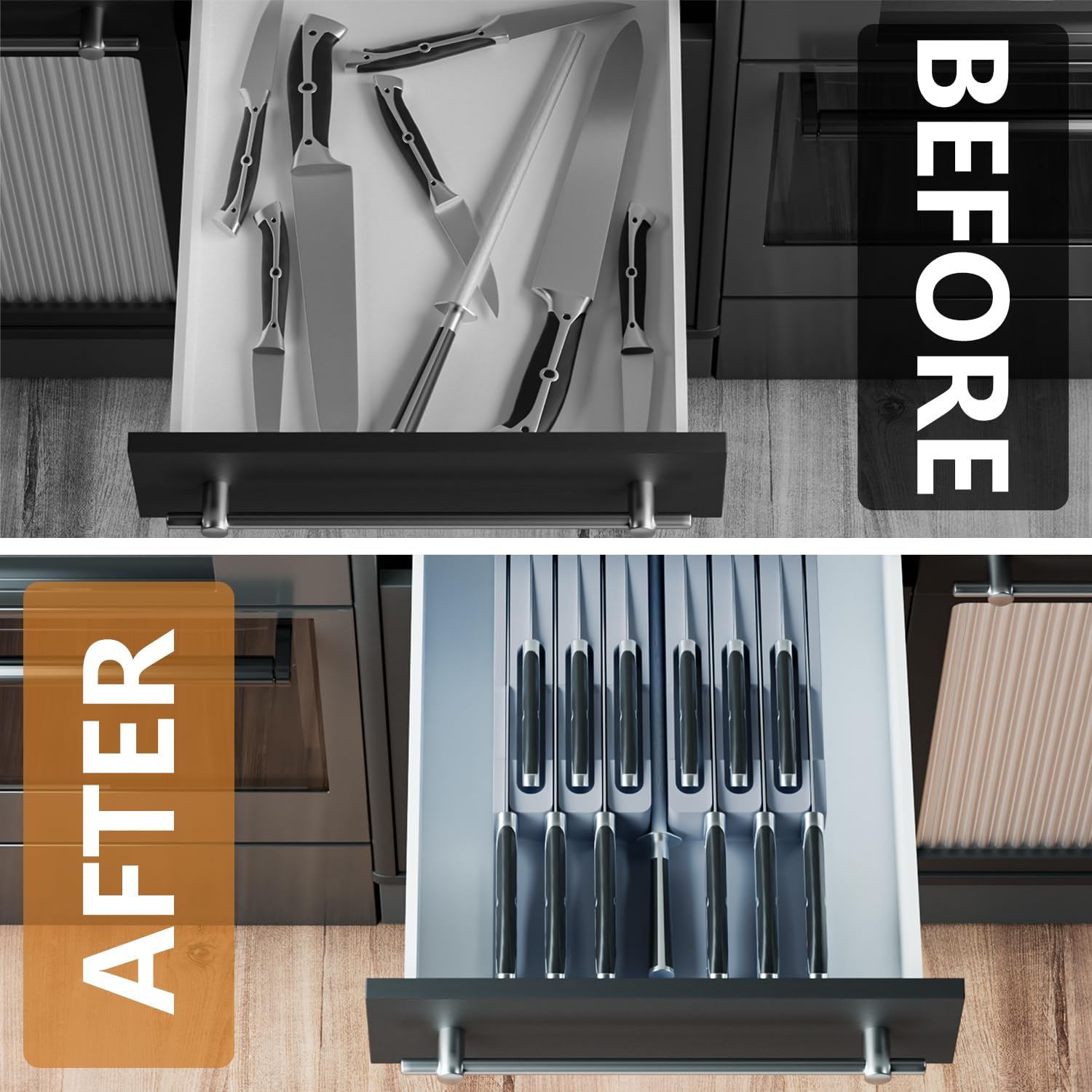 Full-Knife Organizer for Your Kitchen