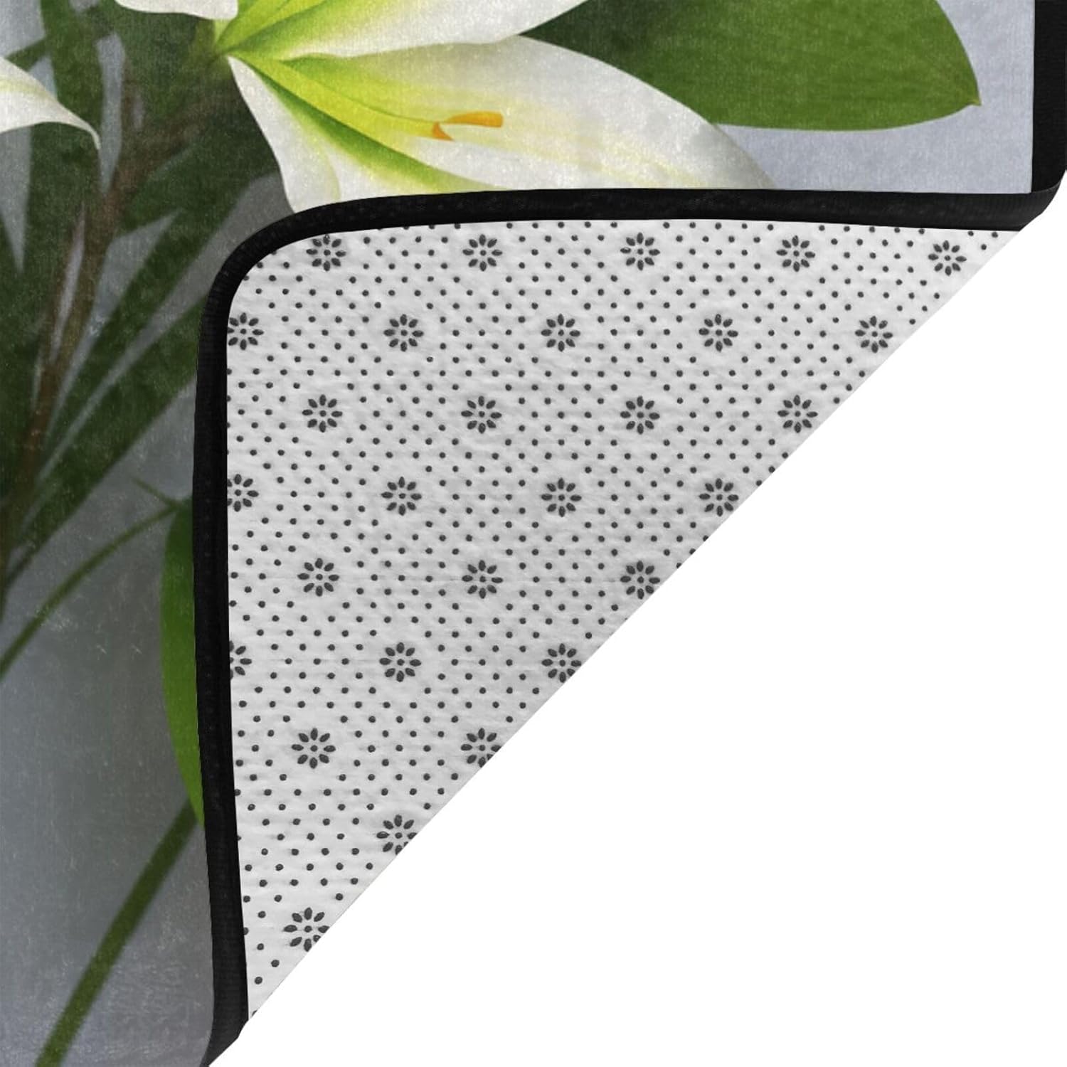 Lily Flowers 63x48in Floor Mat