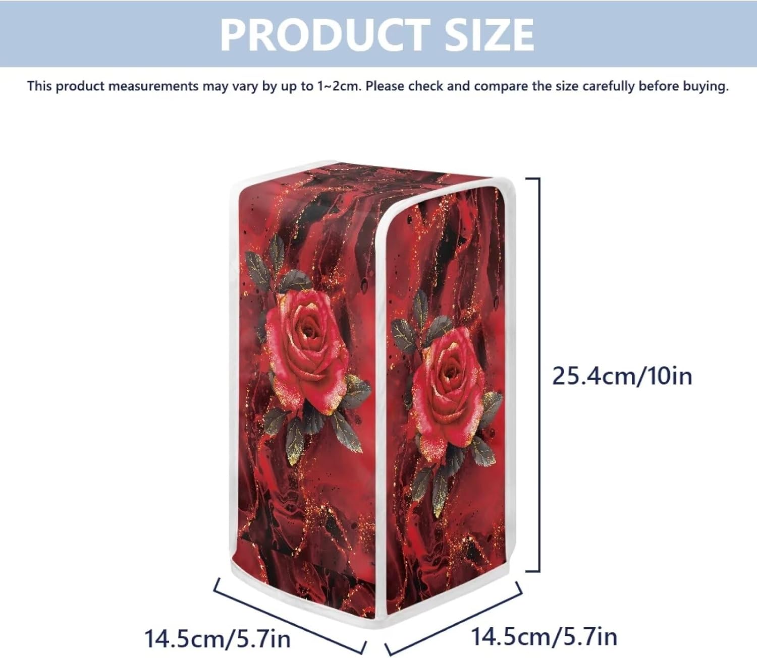 Red Rose Can Opener Cover Durable and Stylish