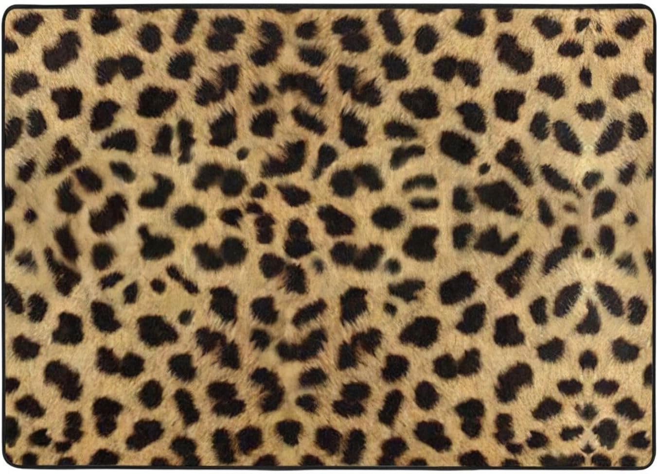 Leopard Animal Print Non-Slip Floor Mat