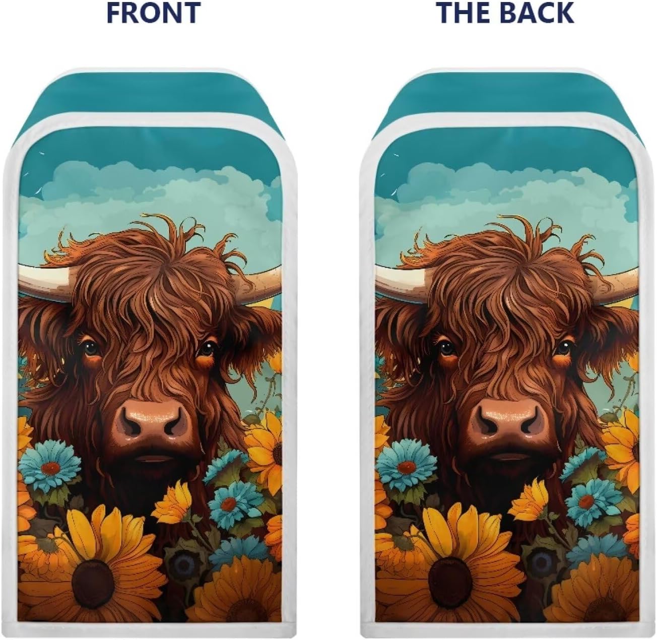 ZOUTAIRONG Sunflower Cattle Electric Can Opener with Waterproof Dust Cover