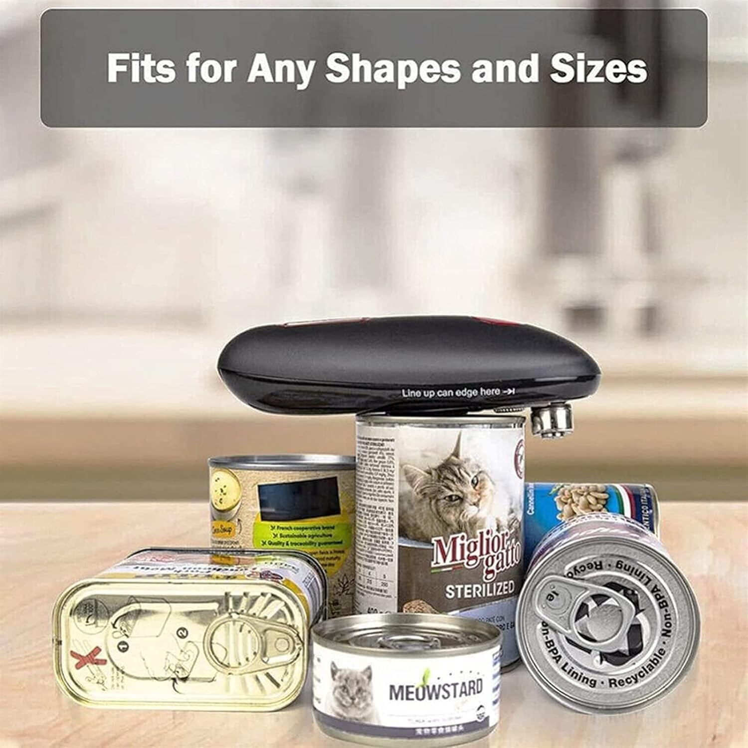 Electric Can Opener for Kitchen