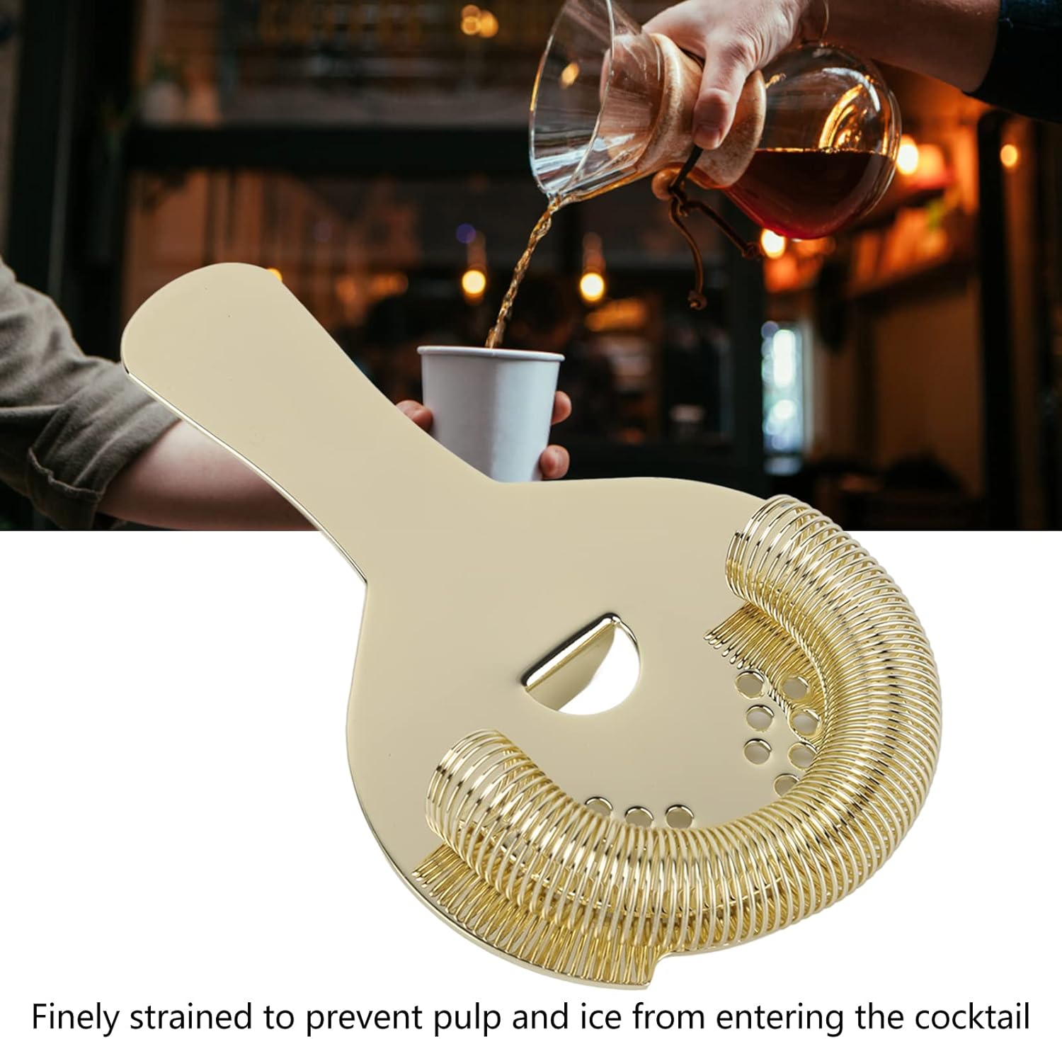 Perfect Multifunctional Cocktail Strainer