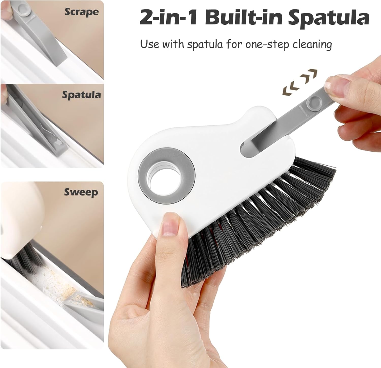 2-in-1 Crevice Cleaning Brush forWindows Kitchens