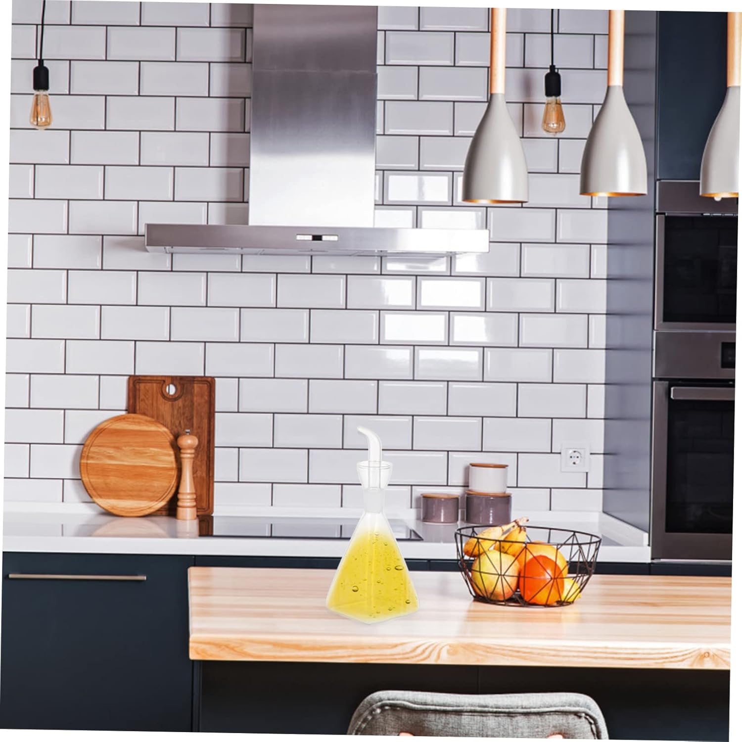 Ciieeo 120ml Glass Oil Bottle - Multi-Purpose Kitchen Storage