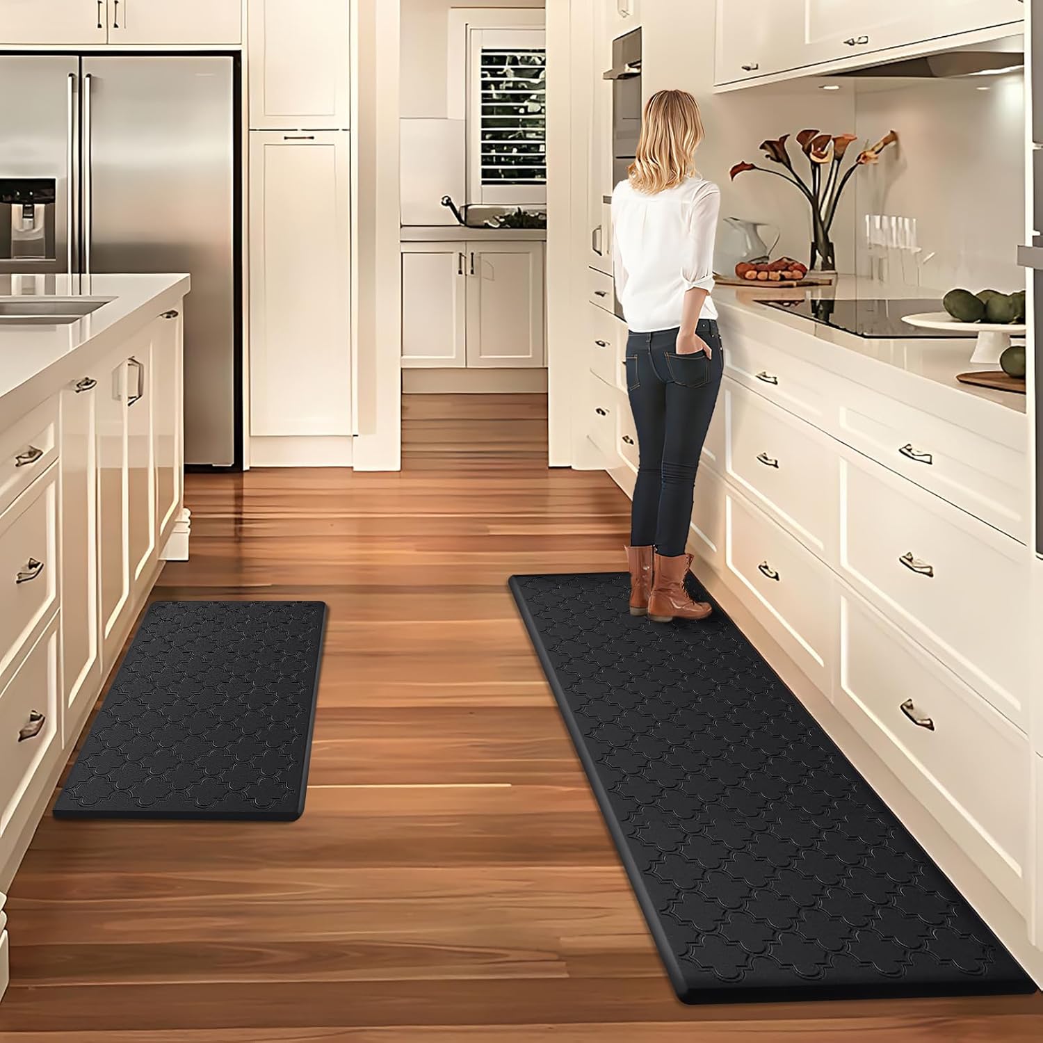 Luxury Anti-Fatigue Kitchen Mat Set