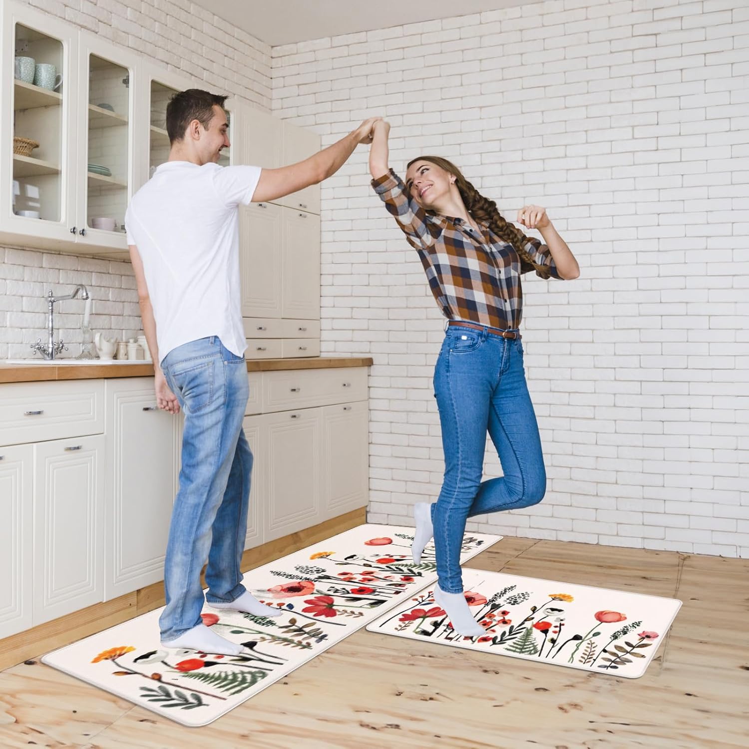 Colorful Kitchen Mat Set