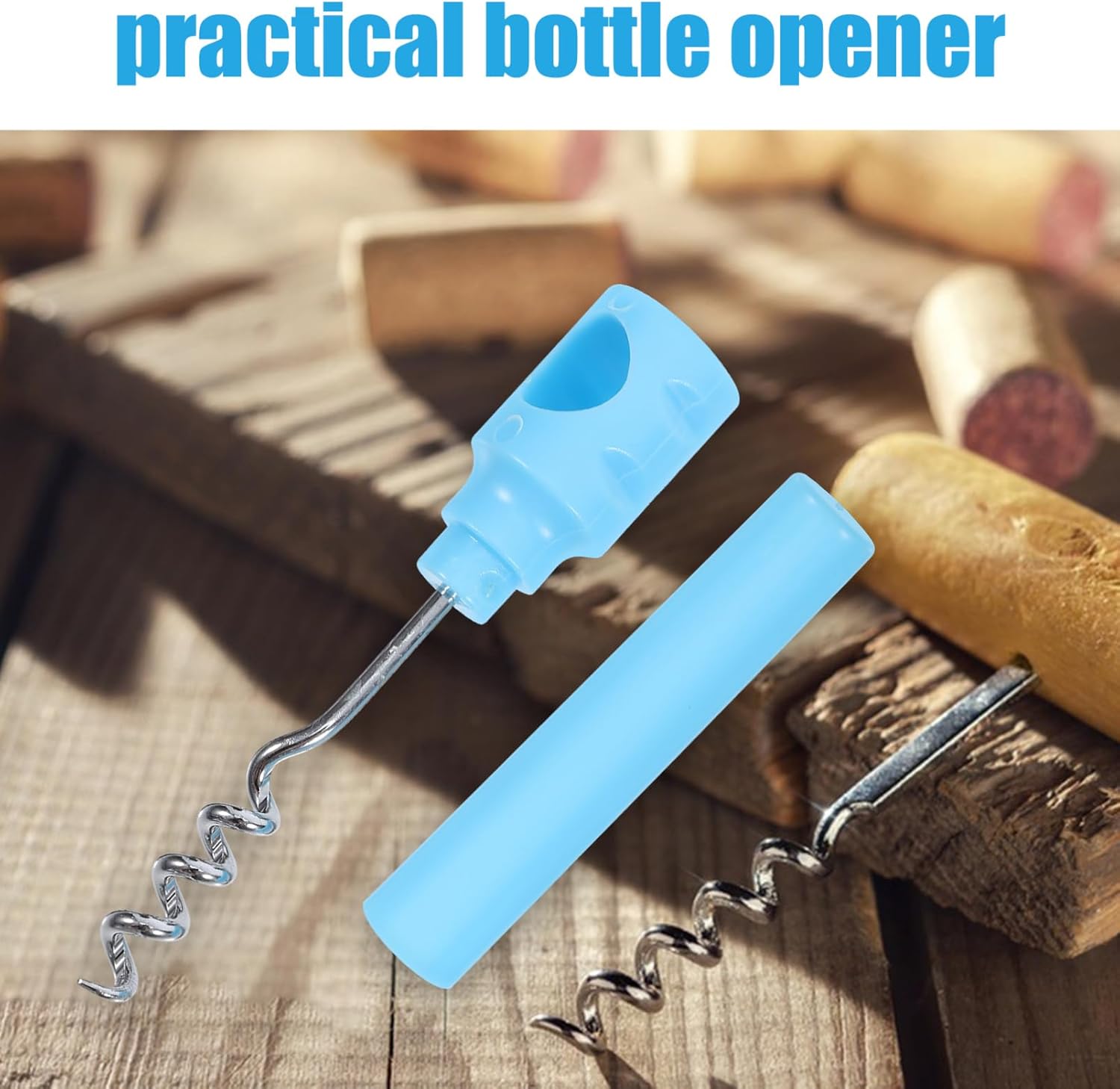 Luxshiny 5pcs Multi-Use Bottle Opener Set
