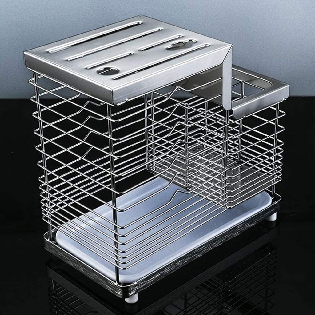 Sturdy Kitchen Knife Holder 304 Stainless Steel Block