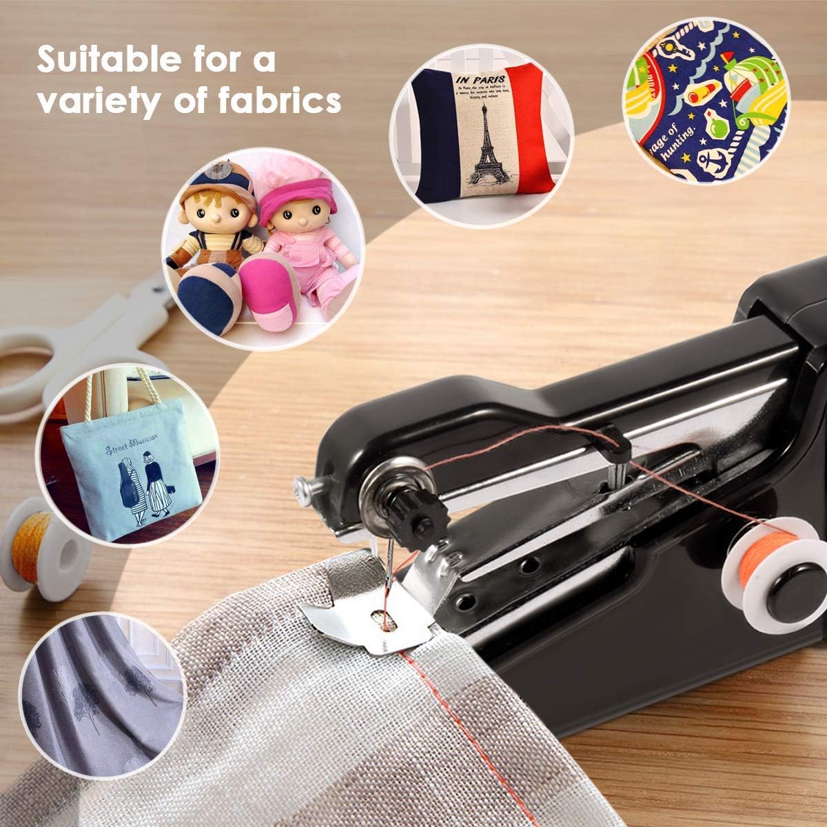 SiddenGold - Mini Portable Electric Sewing Machine Perfect for Beginners