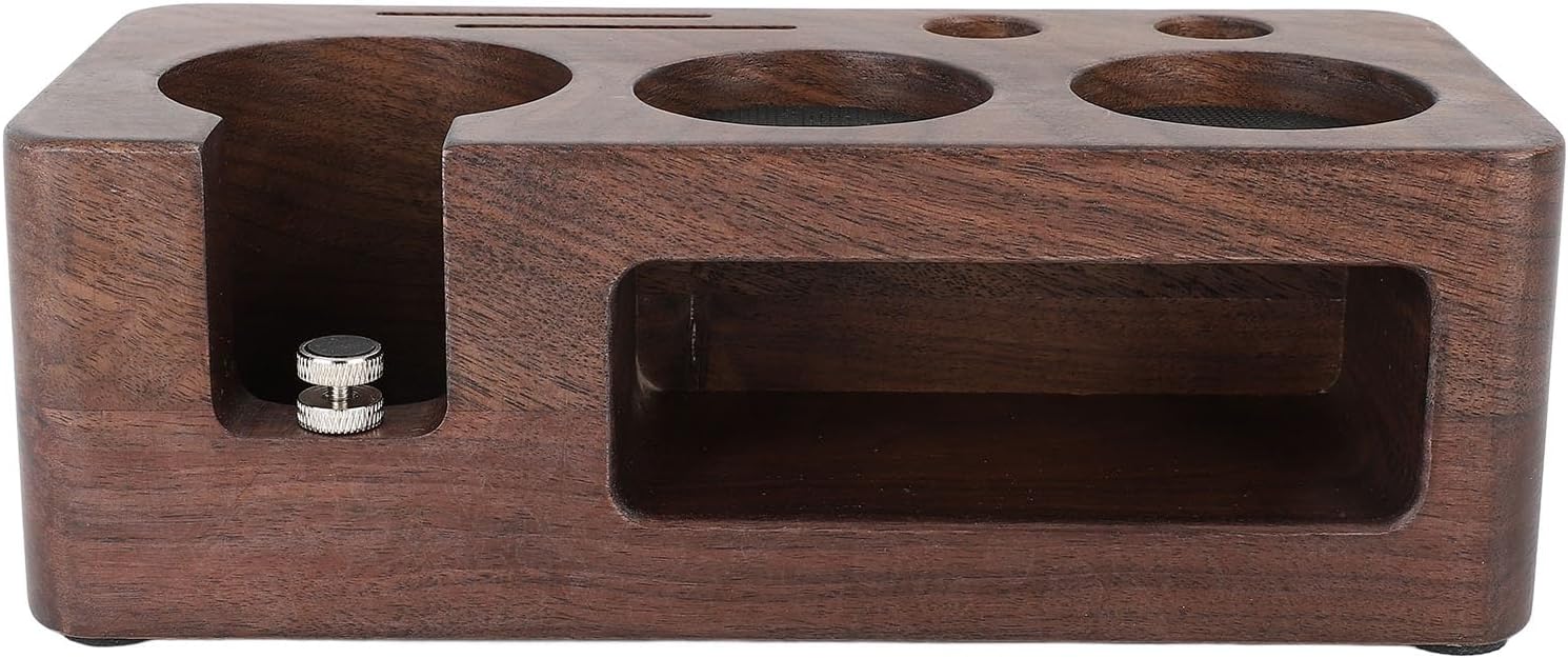 PANGYRNG Premium Solid Wood Coffee Tamping Station