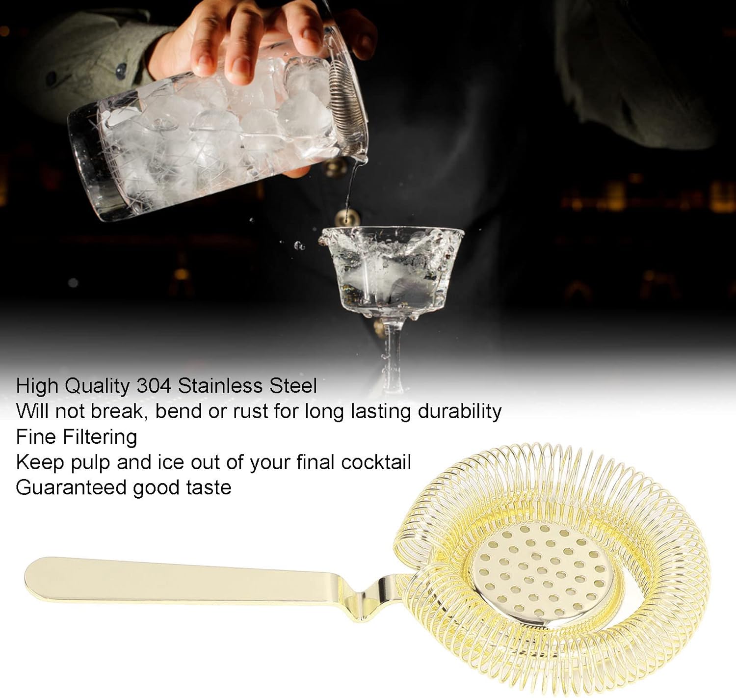 Lihsong Bar Strainer for Professional Use