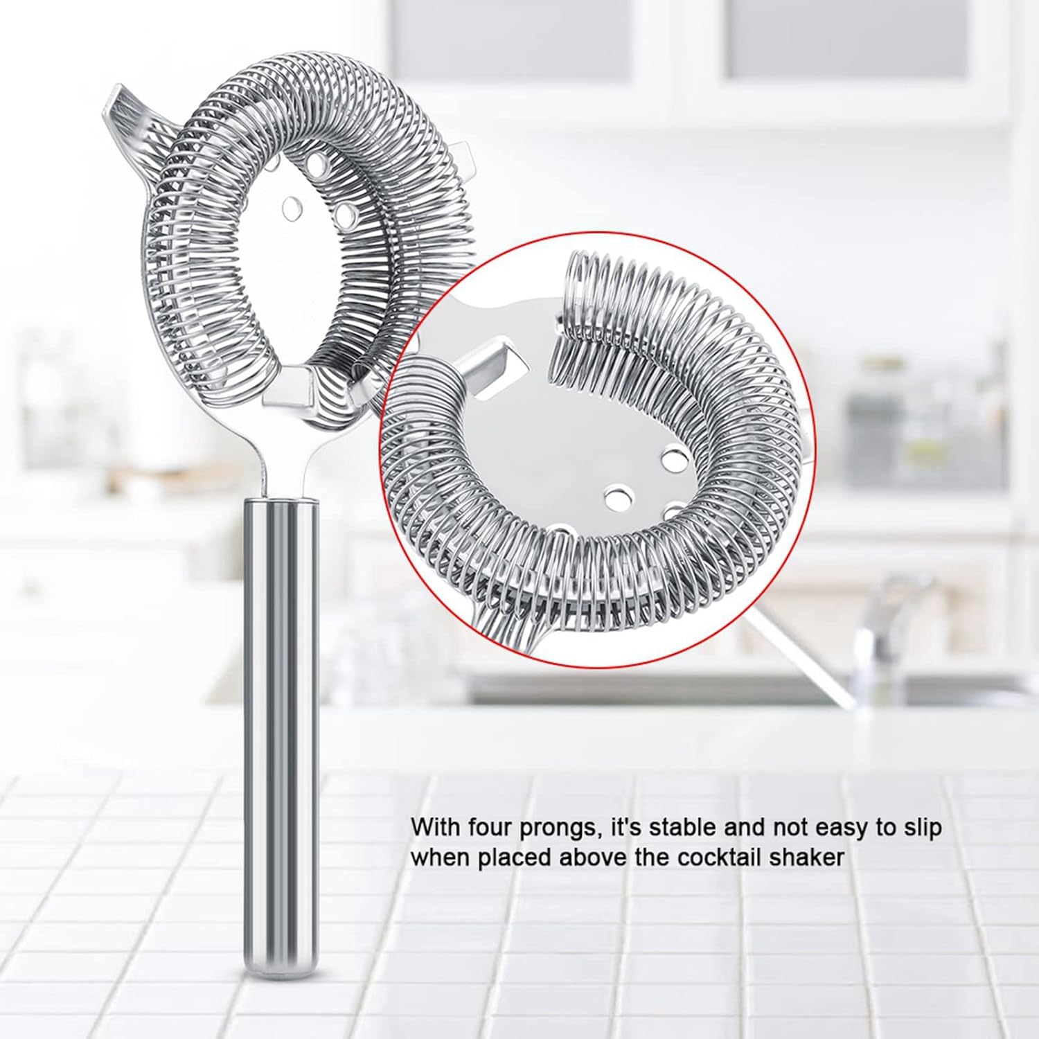 Stainless Steel Cocktail Strainer Ultimate