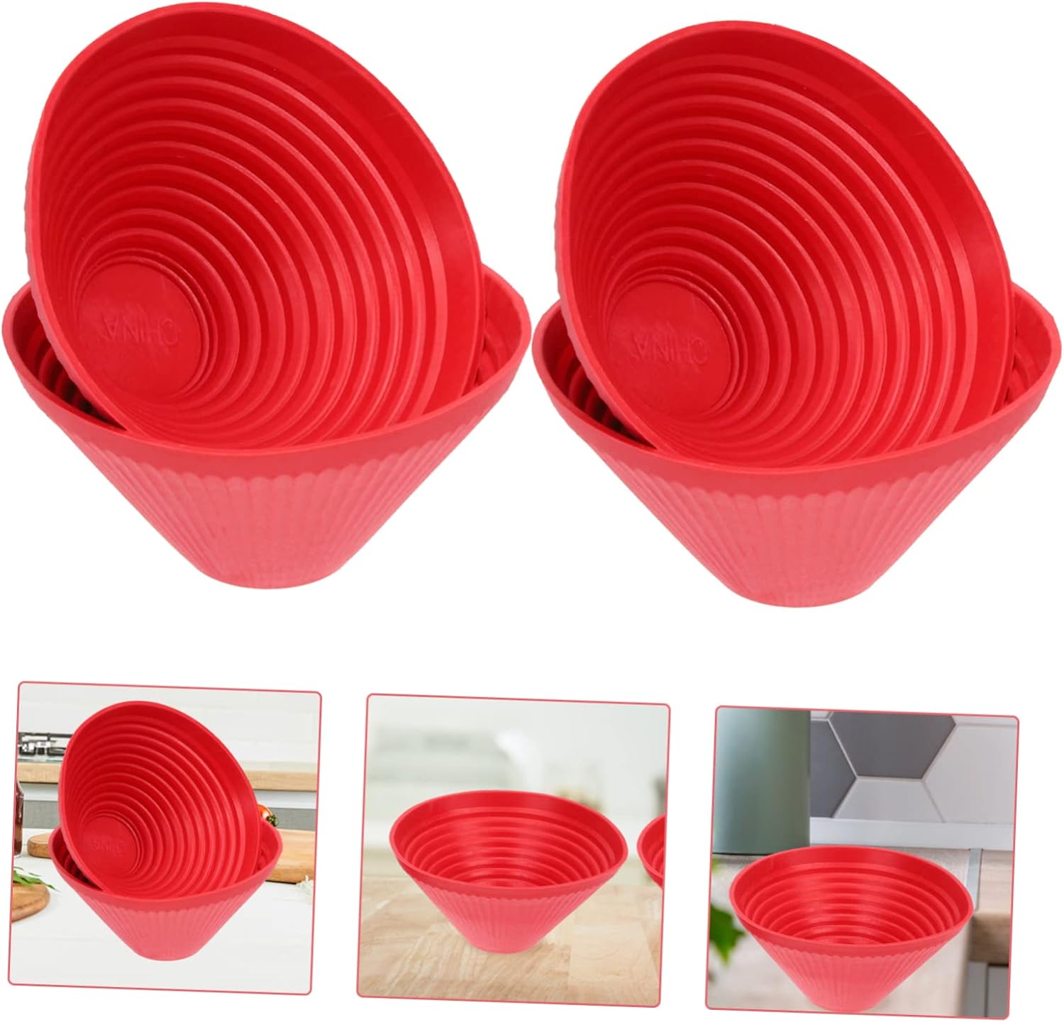 Sturdy 6pc4 Jar Opener Set for withstand Opening Rings Multifunctional Kitchen Tool