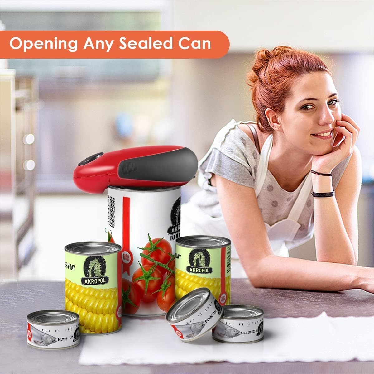 Advanced Professional Electric Can Opener Dismantle Smooth Operation