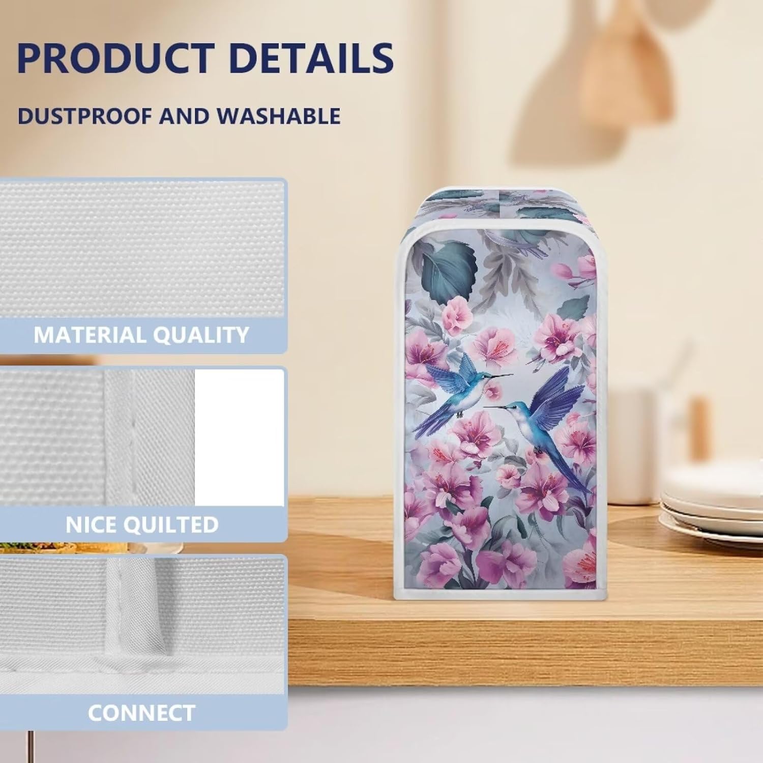 Premium Hummingbird Electric Can Opener Cover with Durable Protection