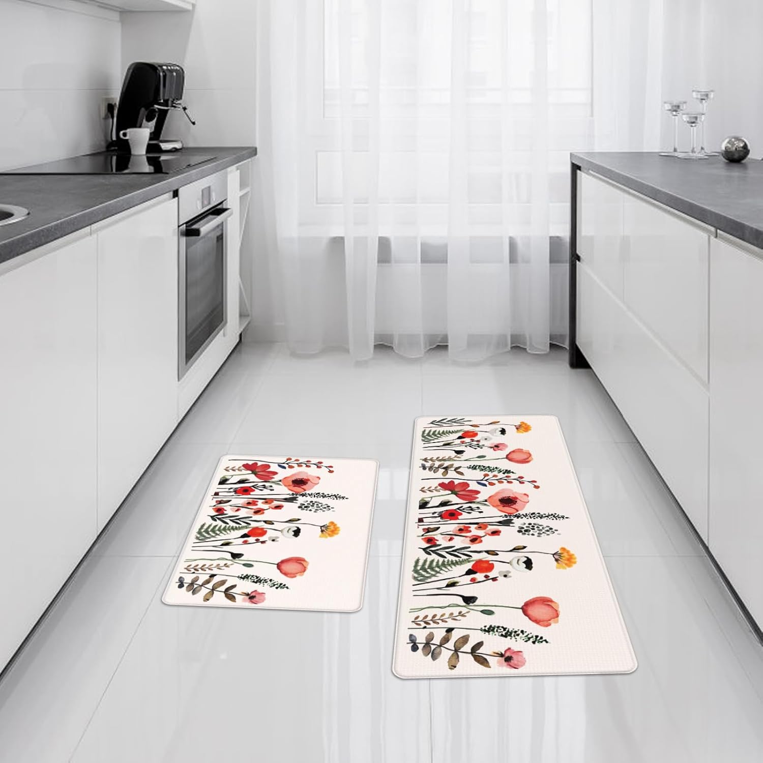 Colorful Kitchen Mat Set