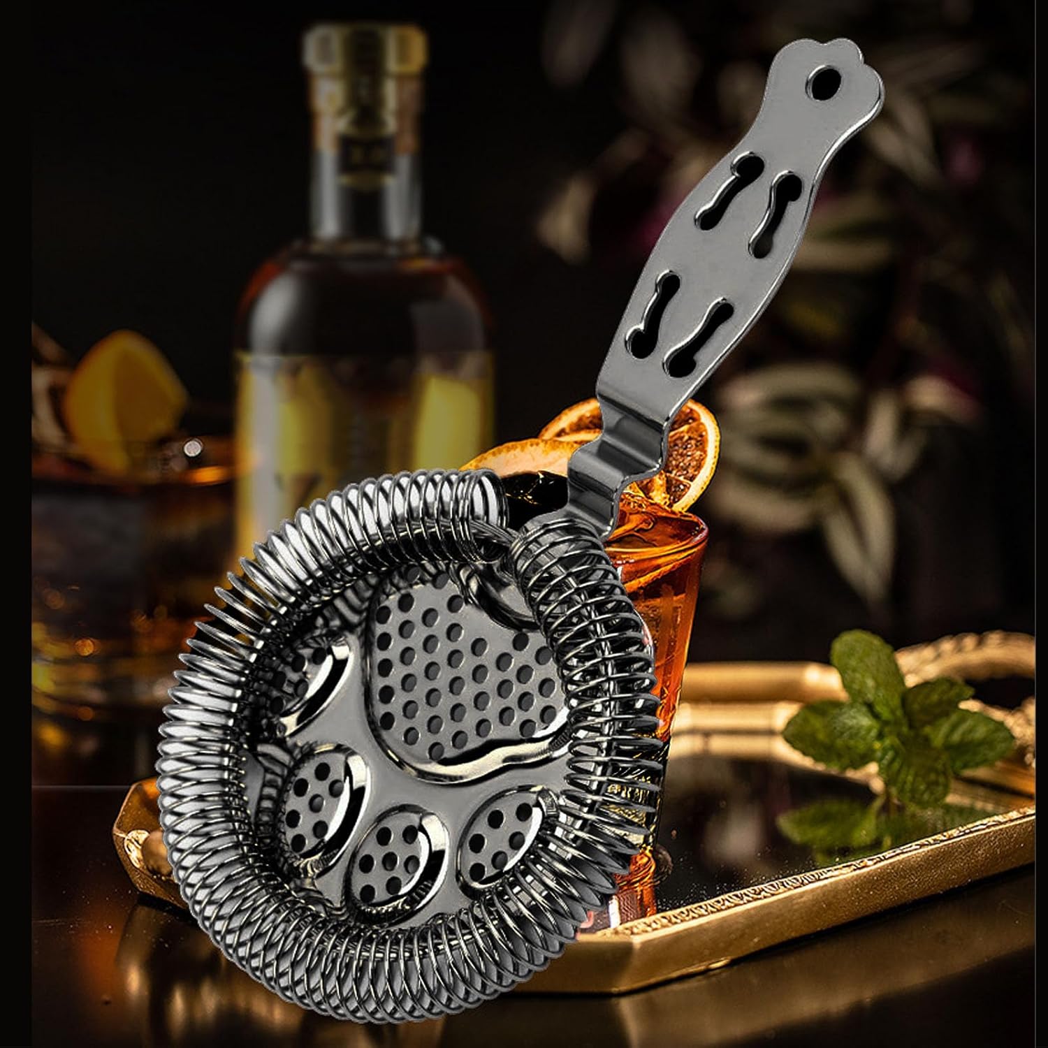 Cocktail Strainer Stainless Steel Bar StrainerProfessional Grade