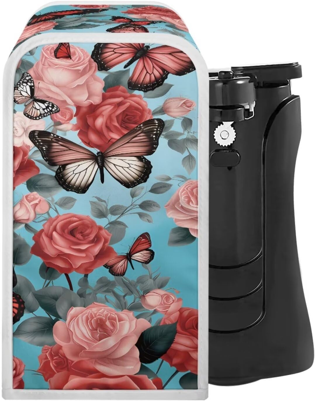 Stylish Can Opener Cover with Gothic Butterfly for Dust Protection