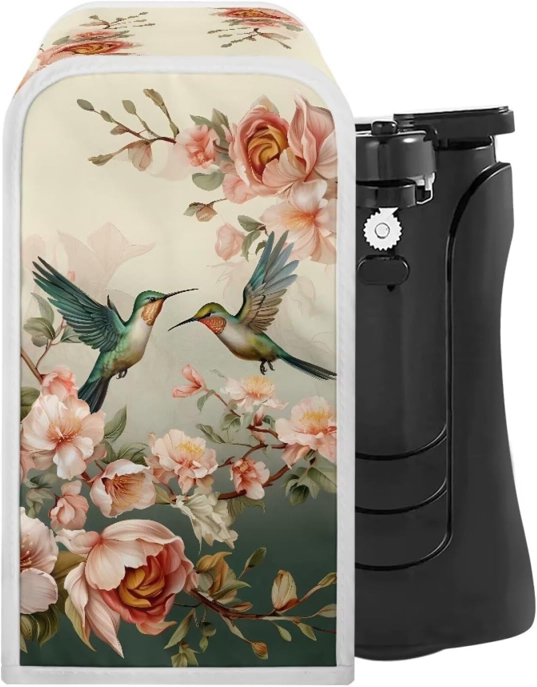 Todiyaddu Floral Hummingbird Can Opener Cover