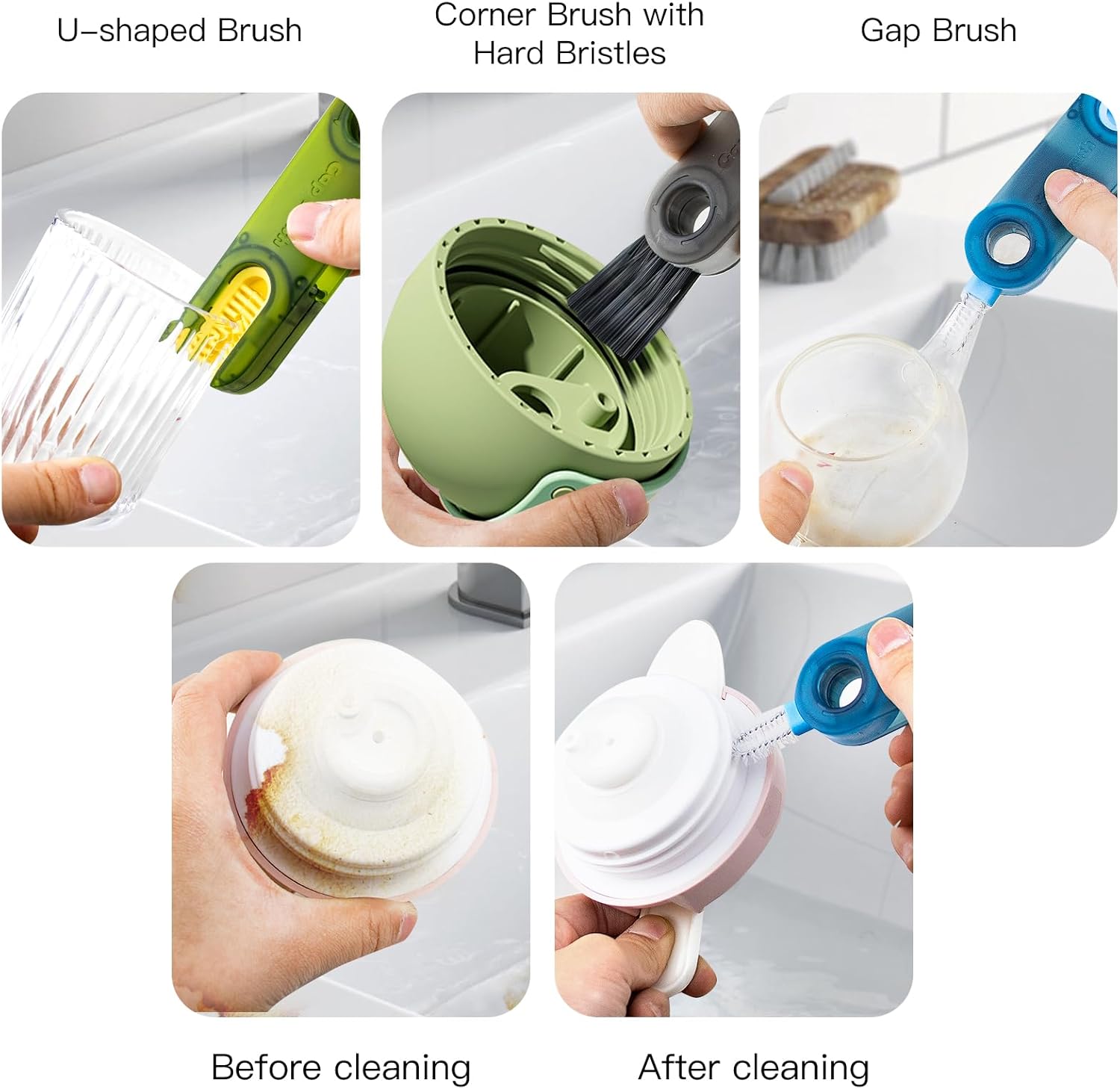 3-in-1 Kitchen Cleaning Brush