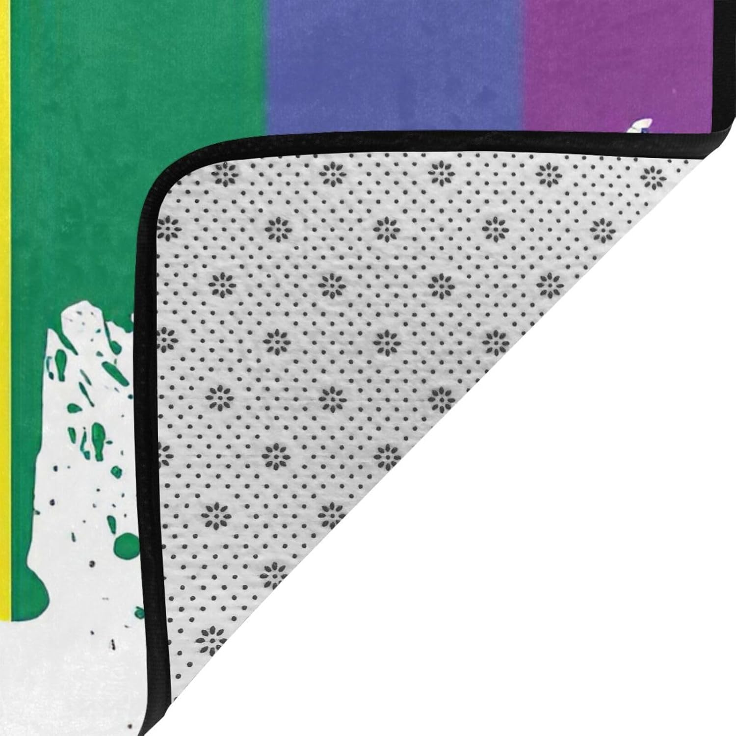 Color Stripes Non-Slip Floor Mat