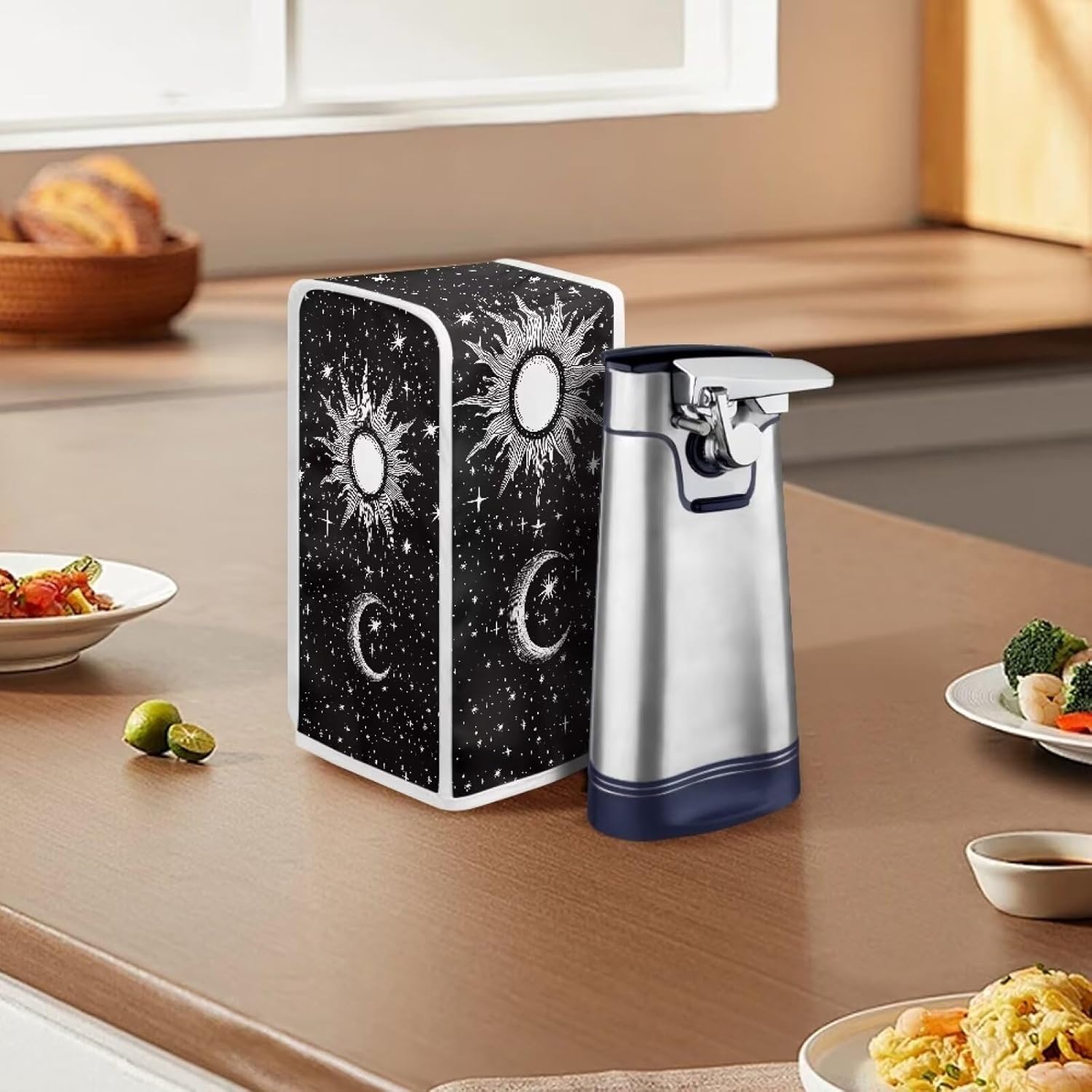 Flashideas Gothic Sun Moon Can Opener Cover Durable Reusable