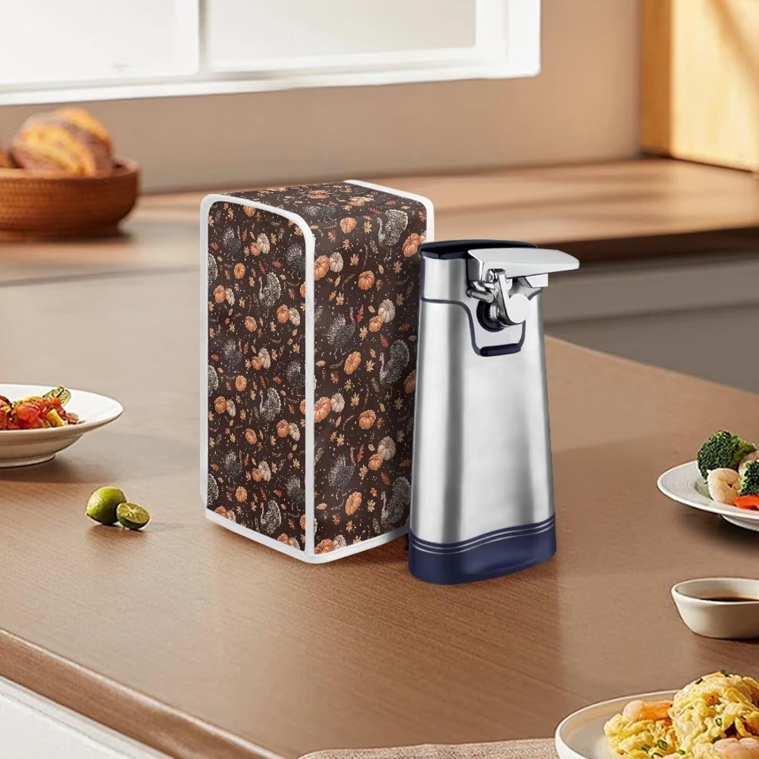 Stain-Resistant Cover for Electric Can Opener Protects from Dust Scratches