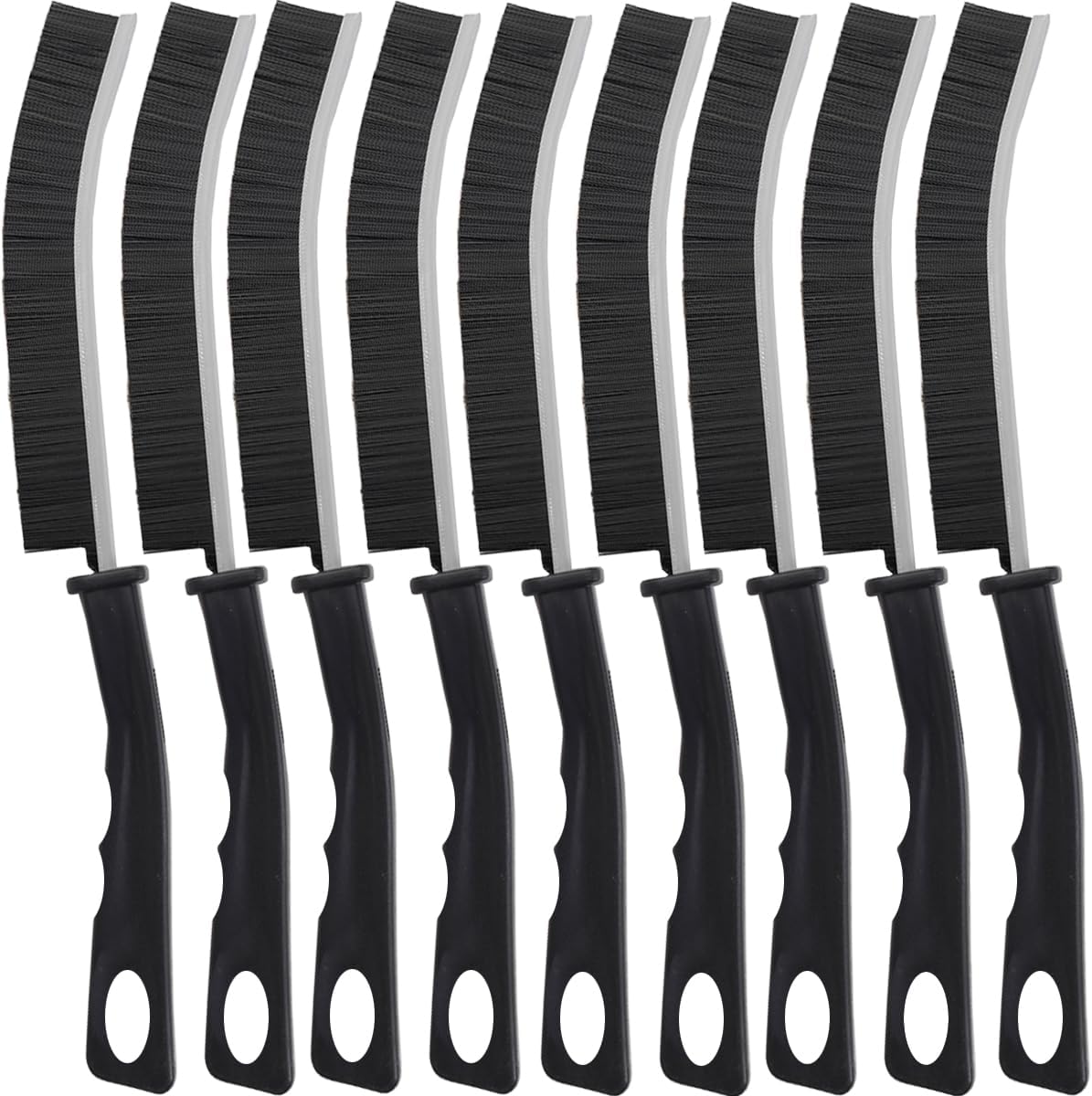 11-Piece RONYOUNG Crevice Cleaning Brush Set Durable for Deep Cleaning Home